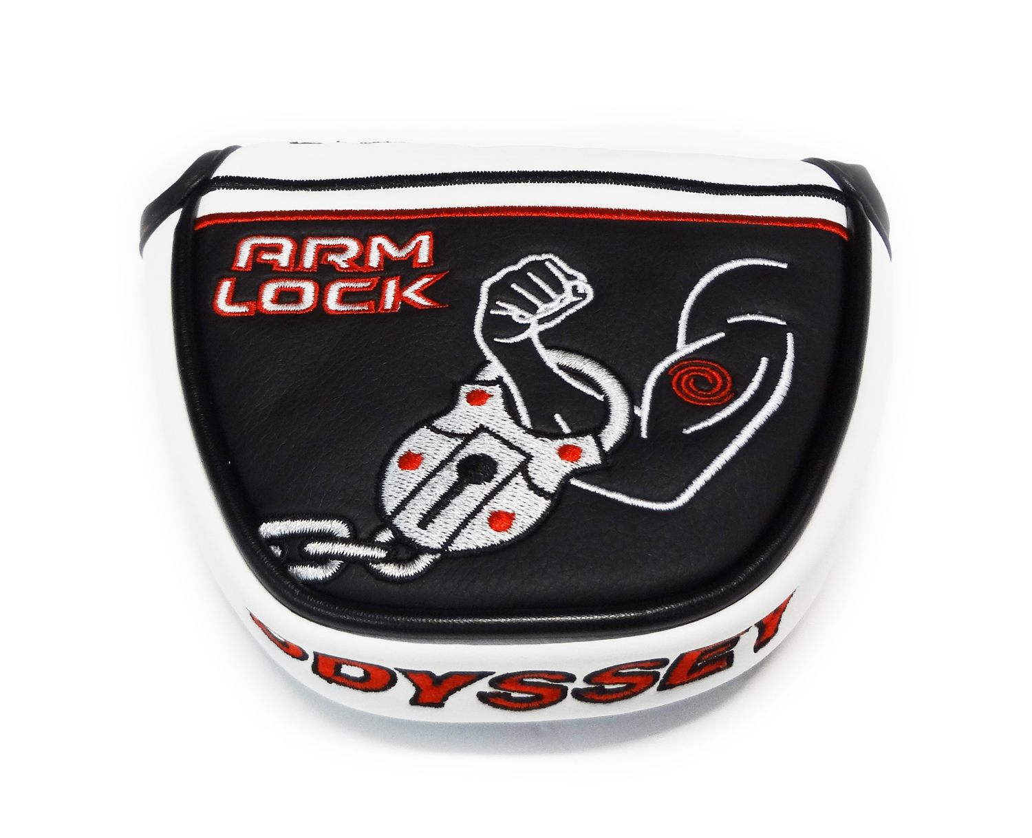 NEW Odyssey Stroke Lab Arm Lock Heel Shafted Mallet Golf Putter Headcover SidelineSwap