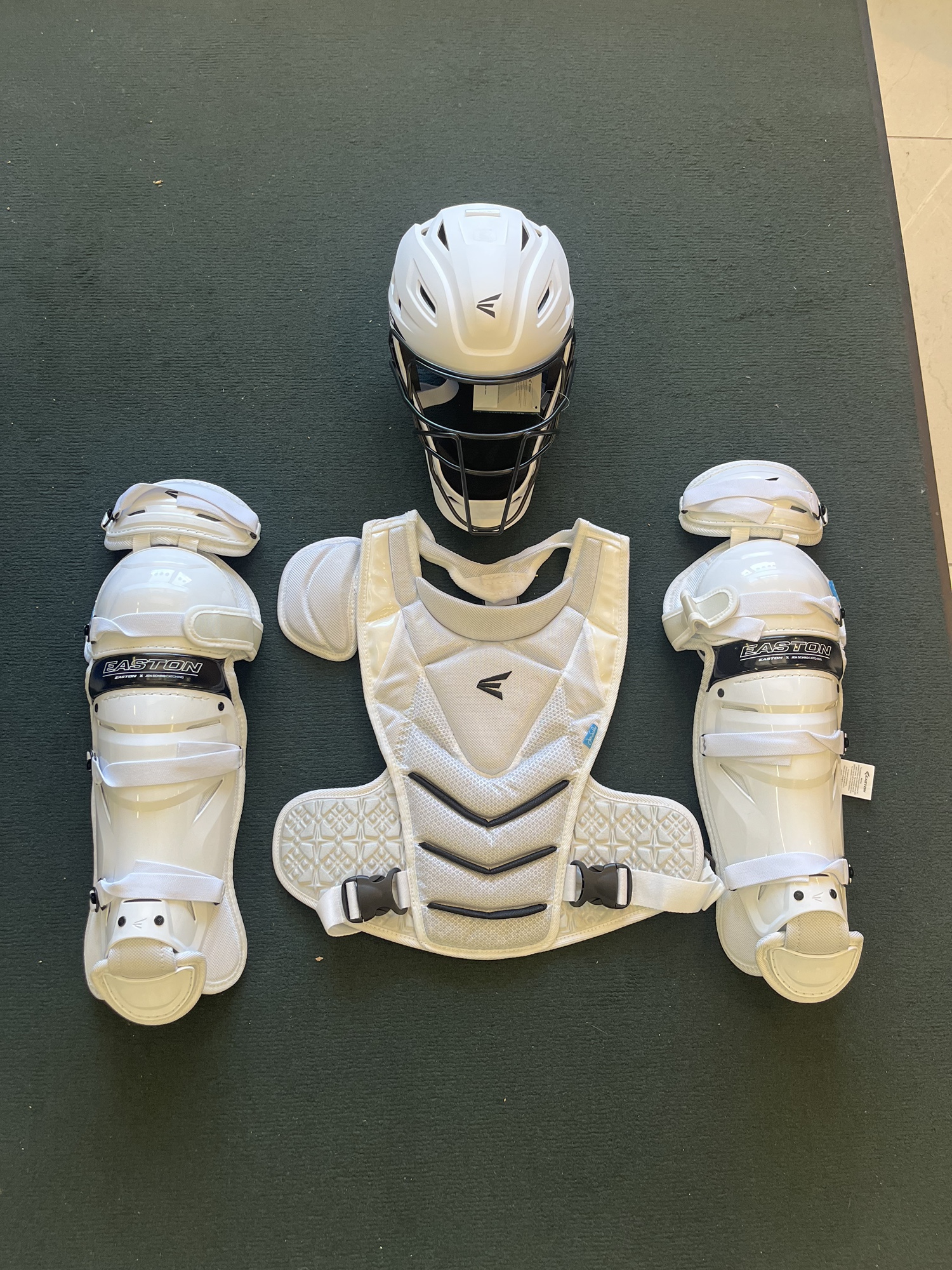 New Easton Fastpitch Jen Schro The Very Best White Catchers Gear Size