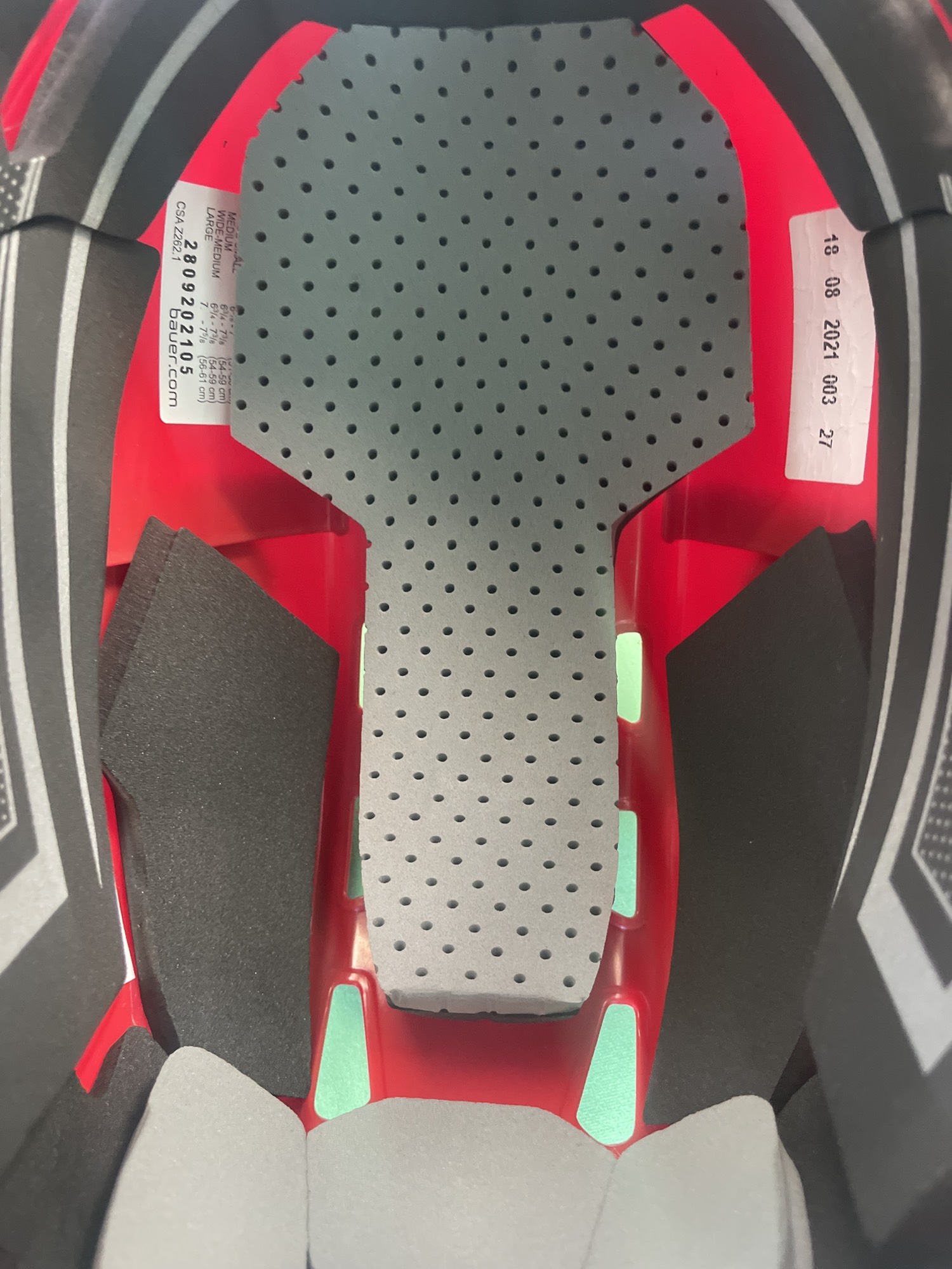 Used Medium Bauer IMS 5.0 Helmet Retail SidelineSwap