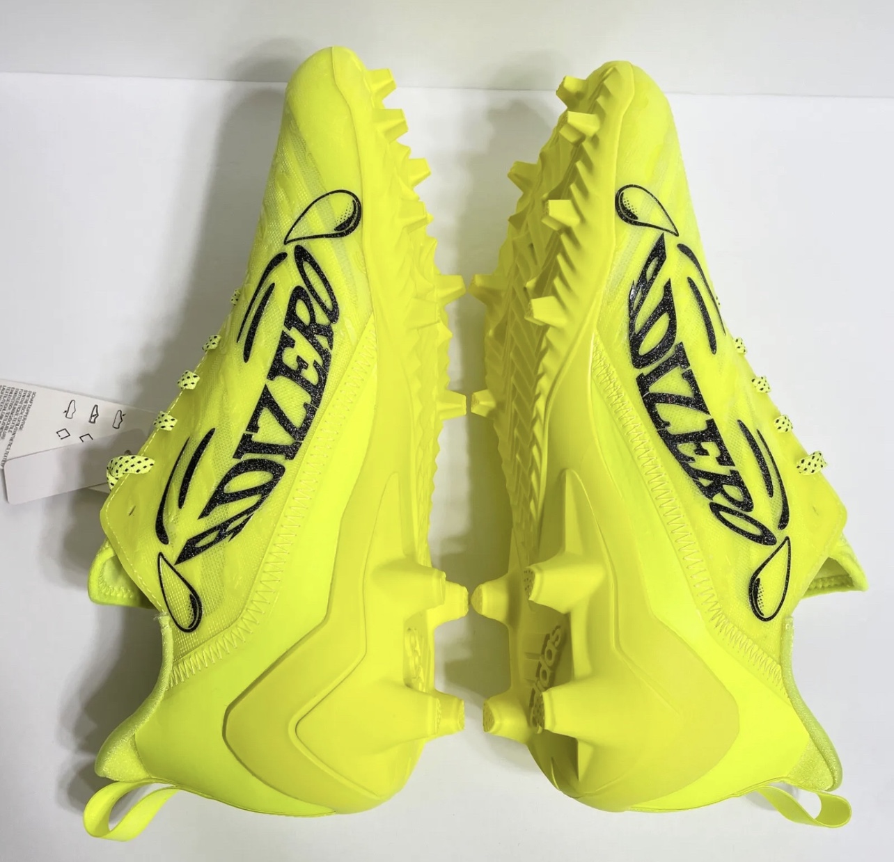 Size 11 Adidas Adizero Big Mood Emoji Team Solar Yellow Football Cleats