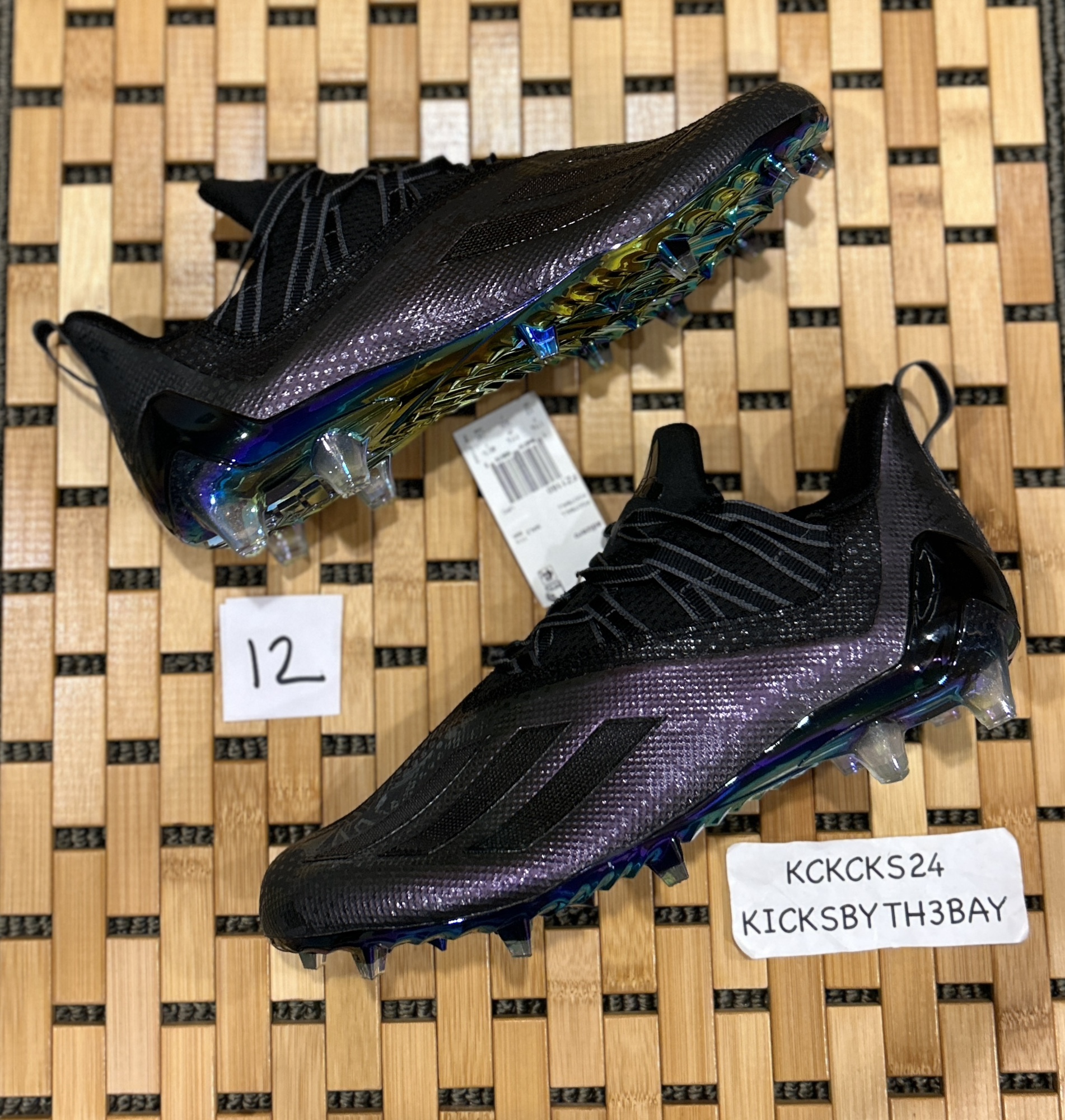 Adidas Adizero 11.0 Comics Football Cleats FZ1160 Black