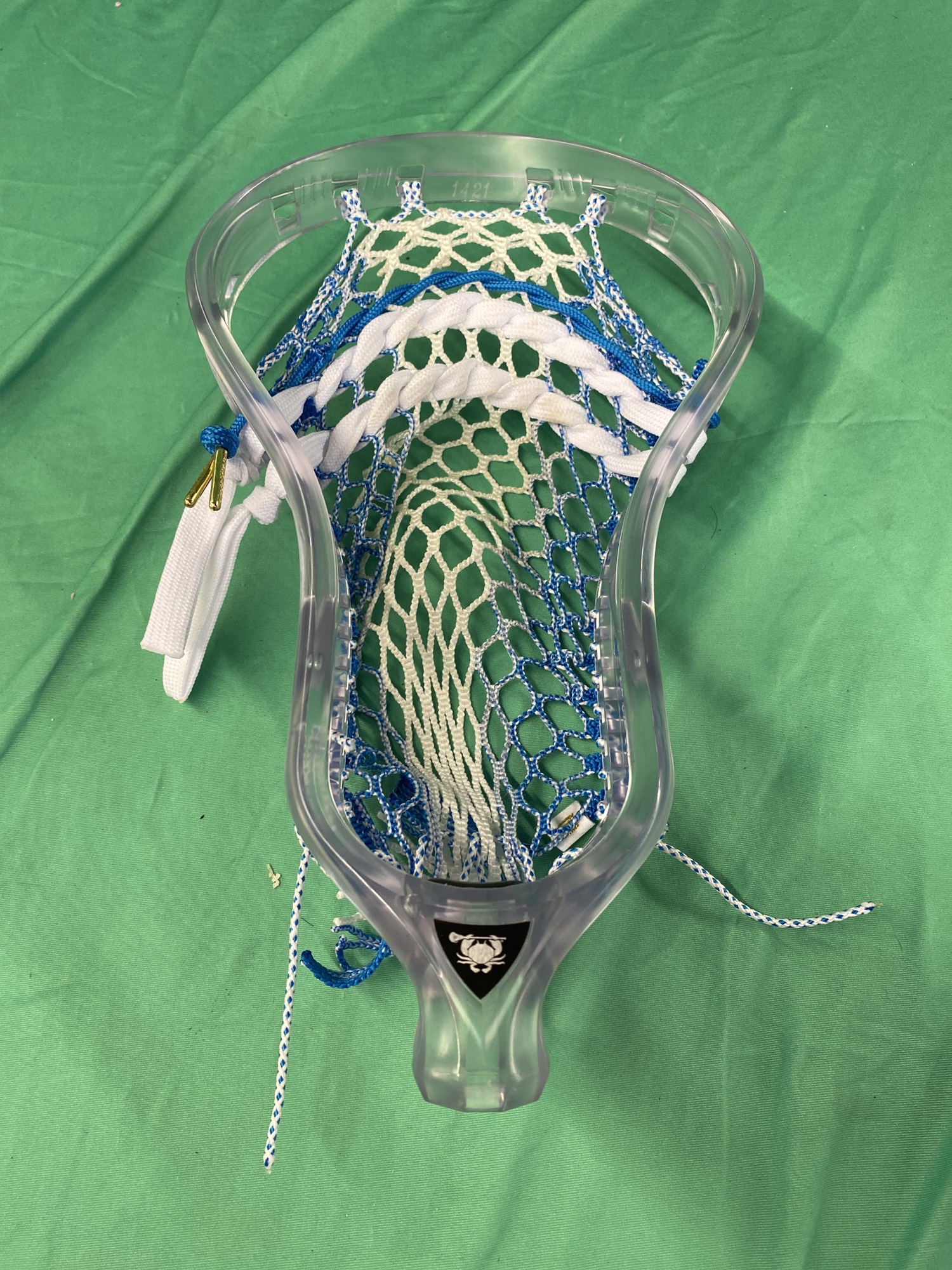 Used ECD Lacrosse DNA Diamond Strung Head SidelineSwap