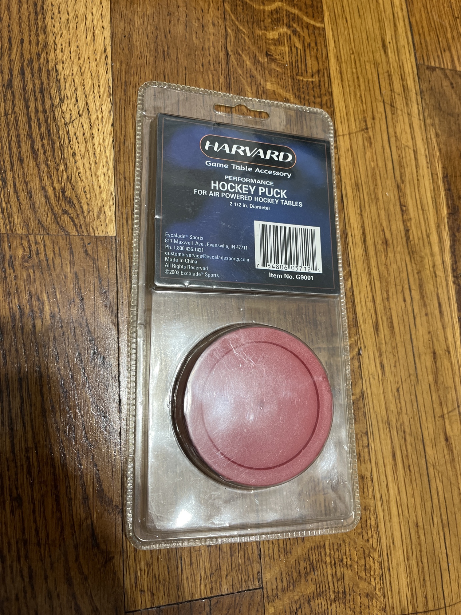 Harvard air hockey pucks SidelineSwap