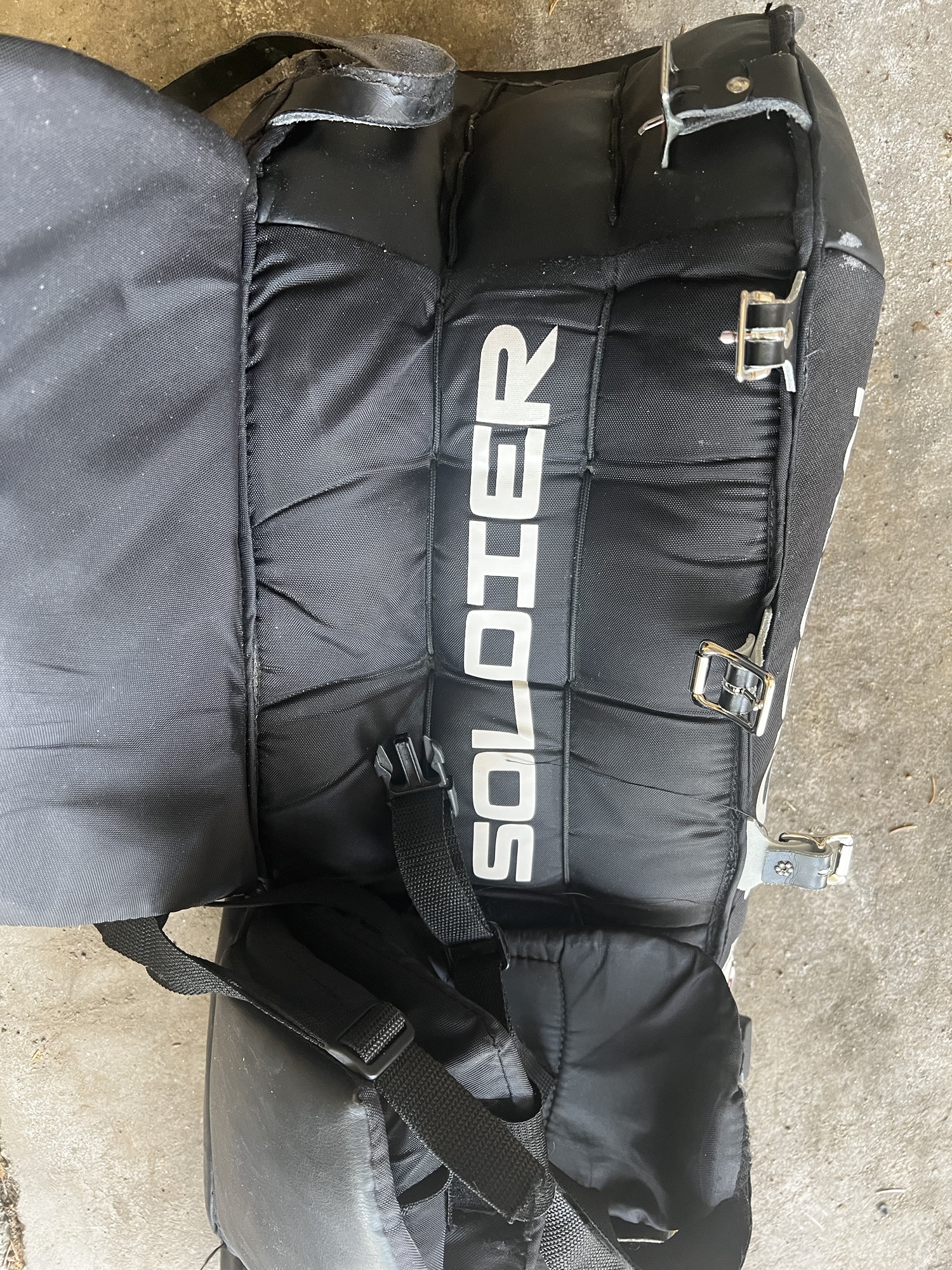 UltraRare 36" Mission Pro Stock Inline Goalie Leg Pads SidelineSwap