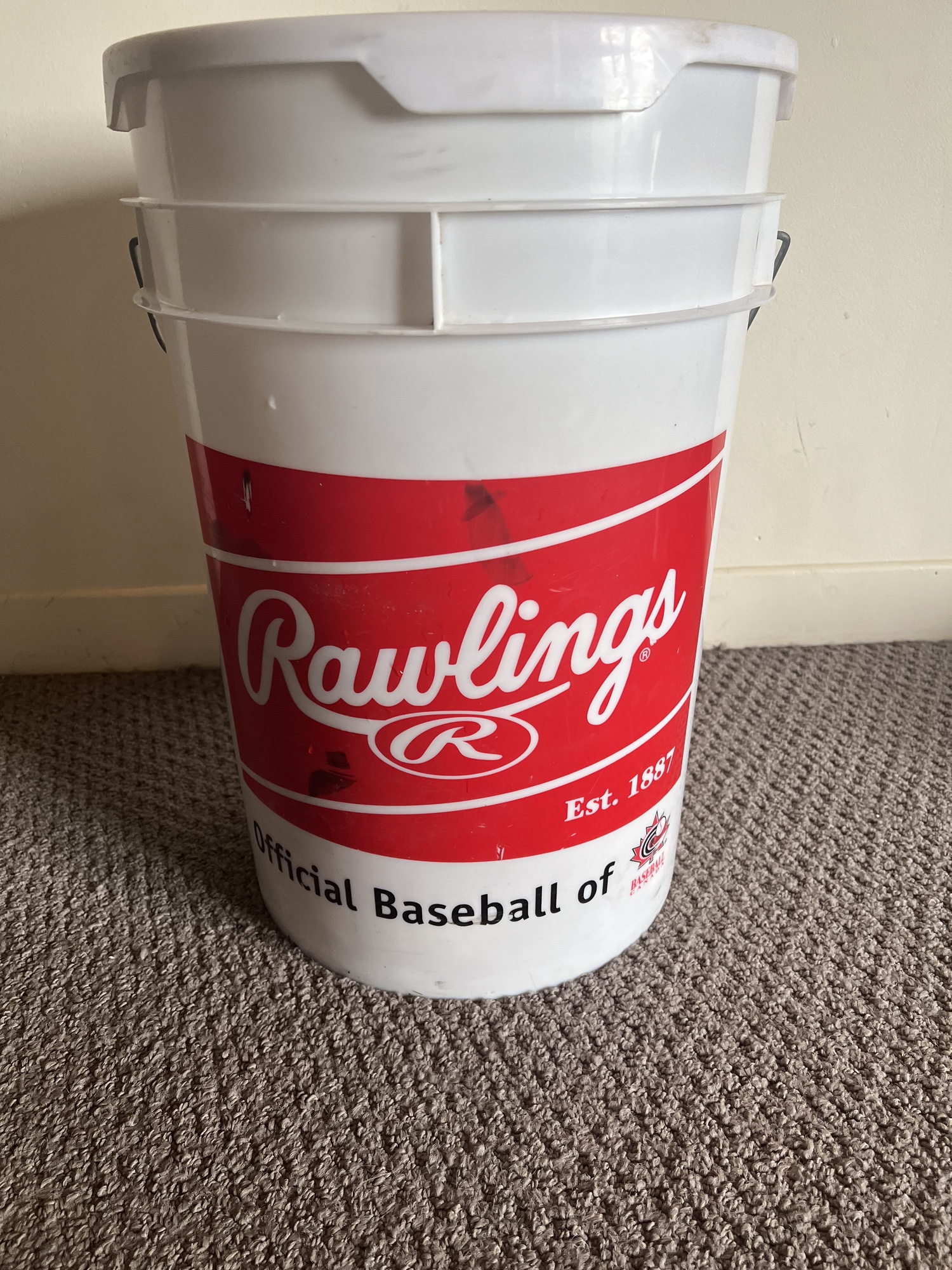 40 Used Mixed Brand Baseballs With Bucket SidelineSwap