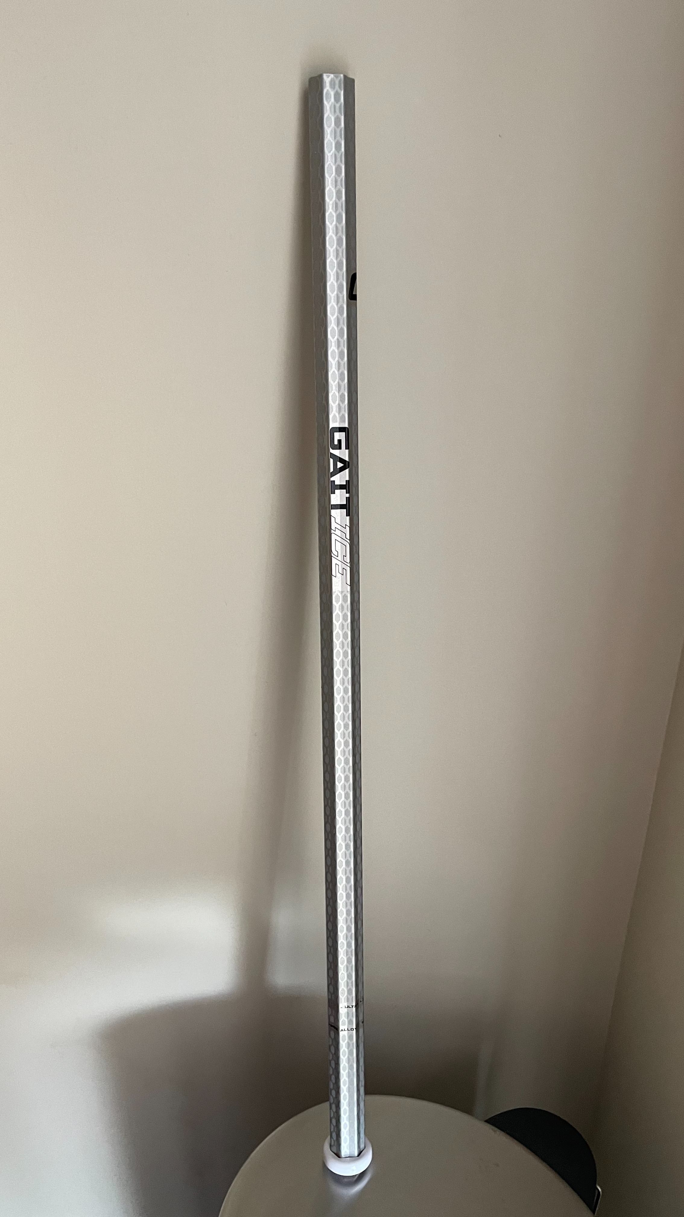 New Gait Ice Lacrosse Shaft SILVER 30" SidelineSwap
