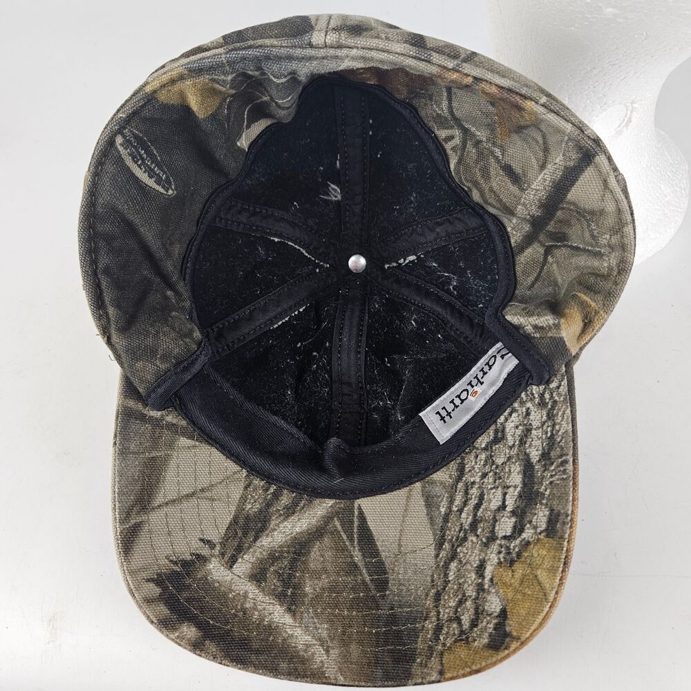 Carhartt Camouflage Hunting Men Hat Cap L/XL Ear Flaps Lined Insulated