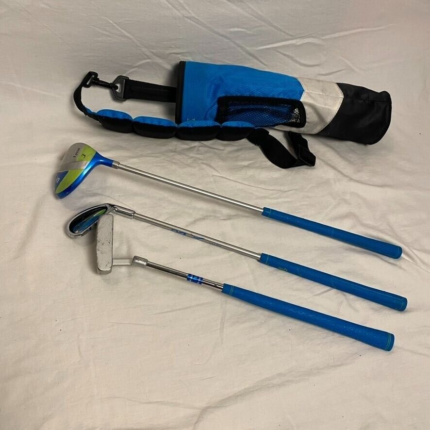 Lynx Kids Ages 36 Years Old Golf Club 3 Club Set With Bag SidelineSwap