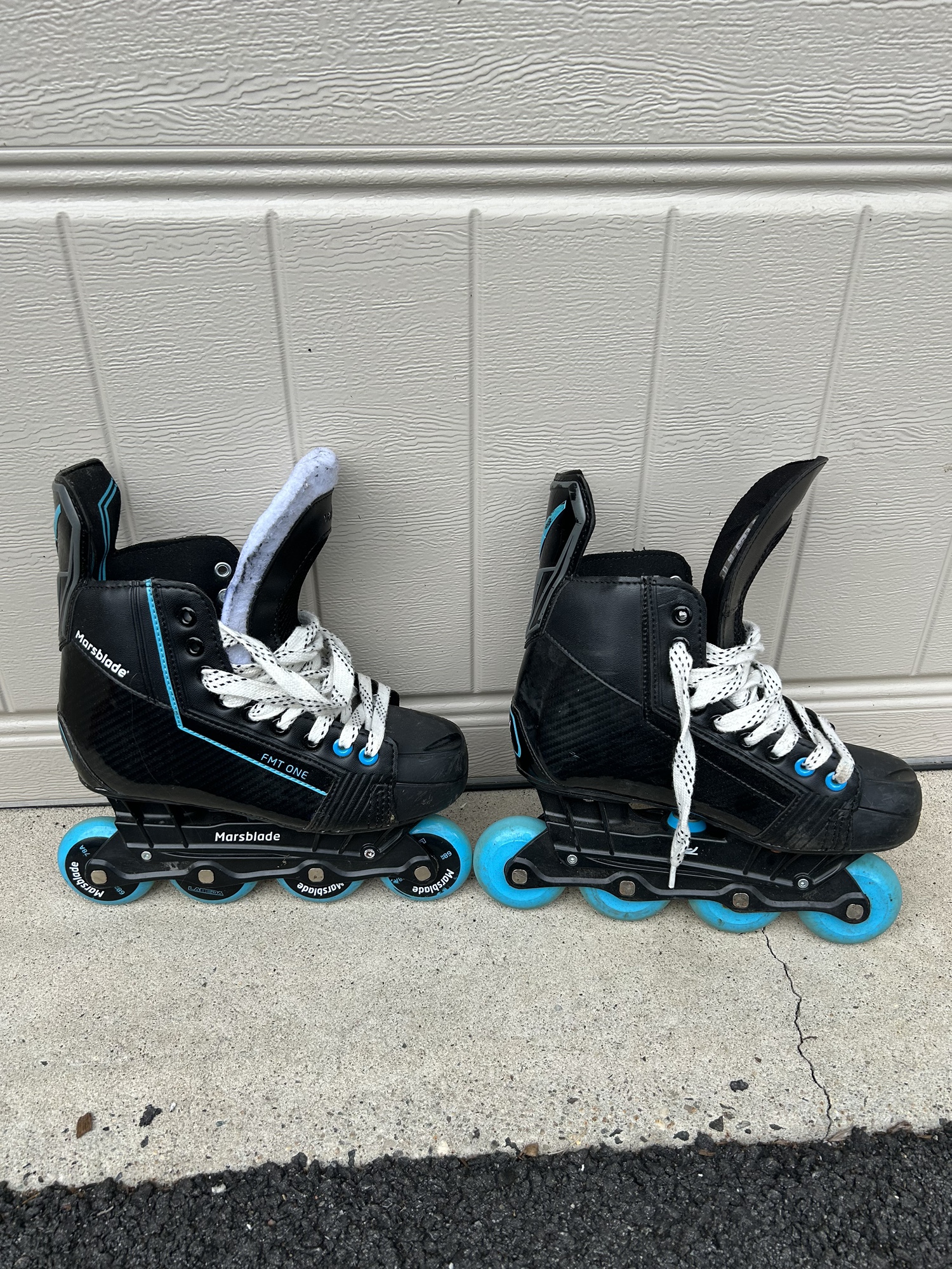 Used Verbero Regular Width Size 5 Marsblade FMT ONE Hockey Skates SidelineSwap