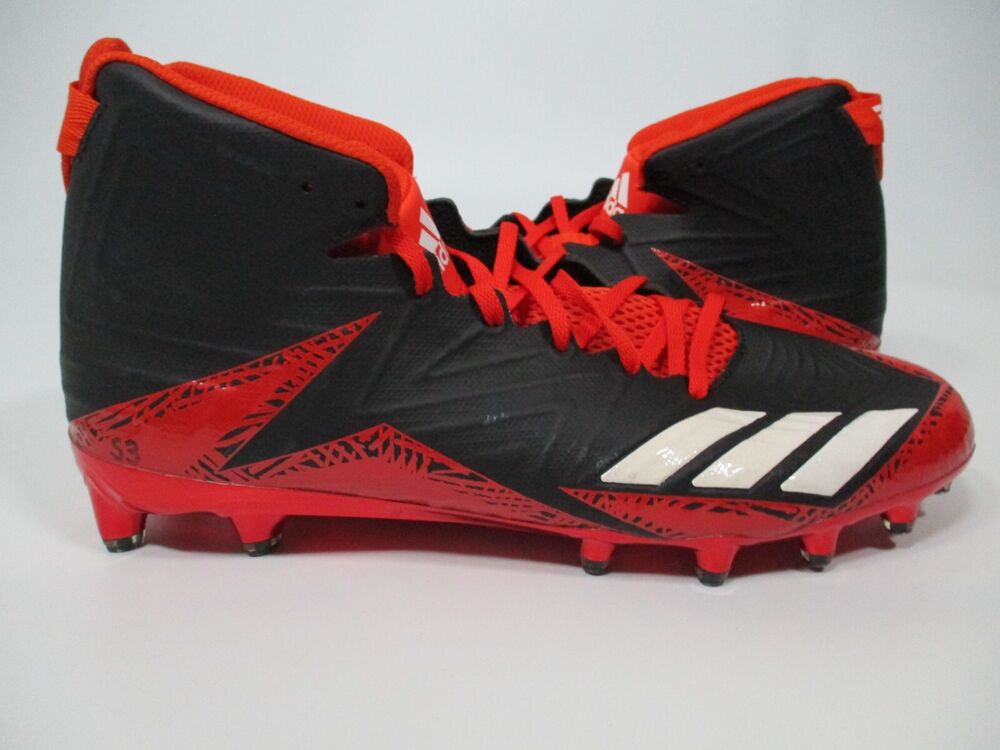 adidas football cleats orange and black