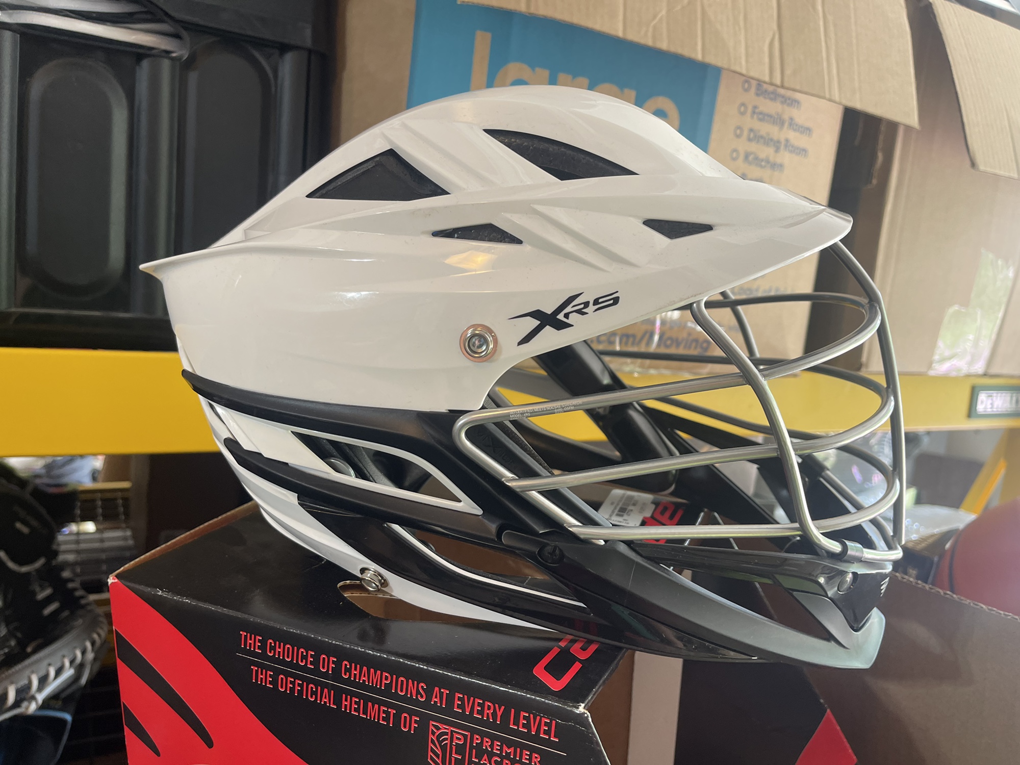 New Cascade XRS Helmet Missing Chin strap SidelineSwap