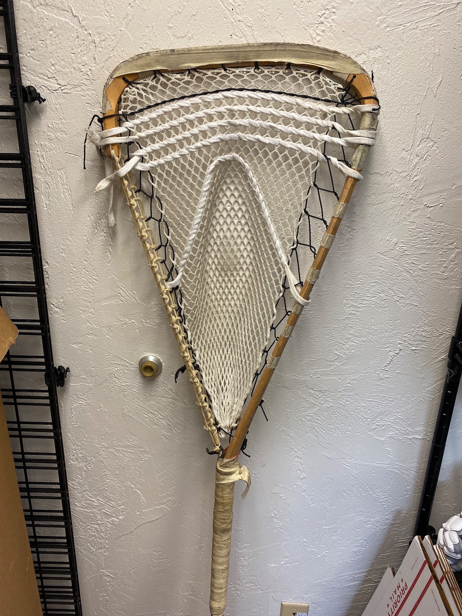 Box lacrosse goalie stick SidelineSwap