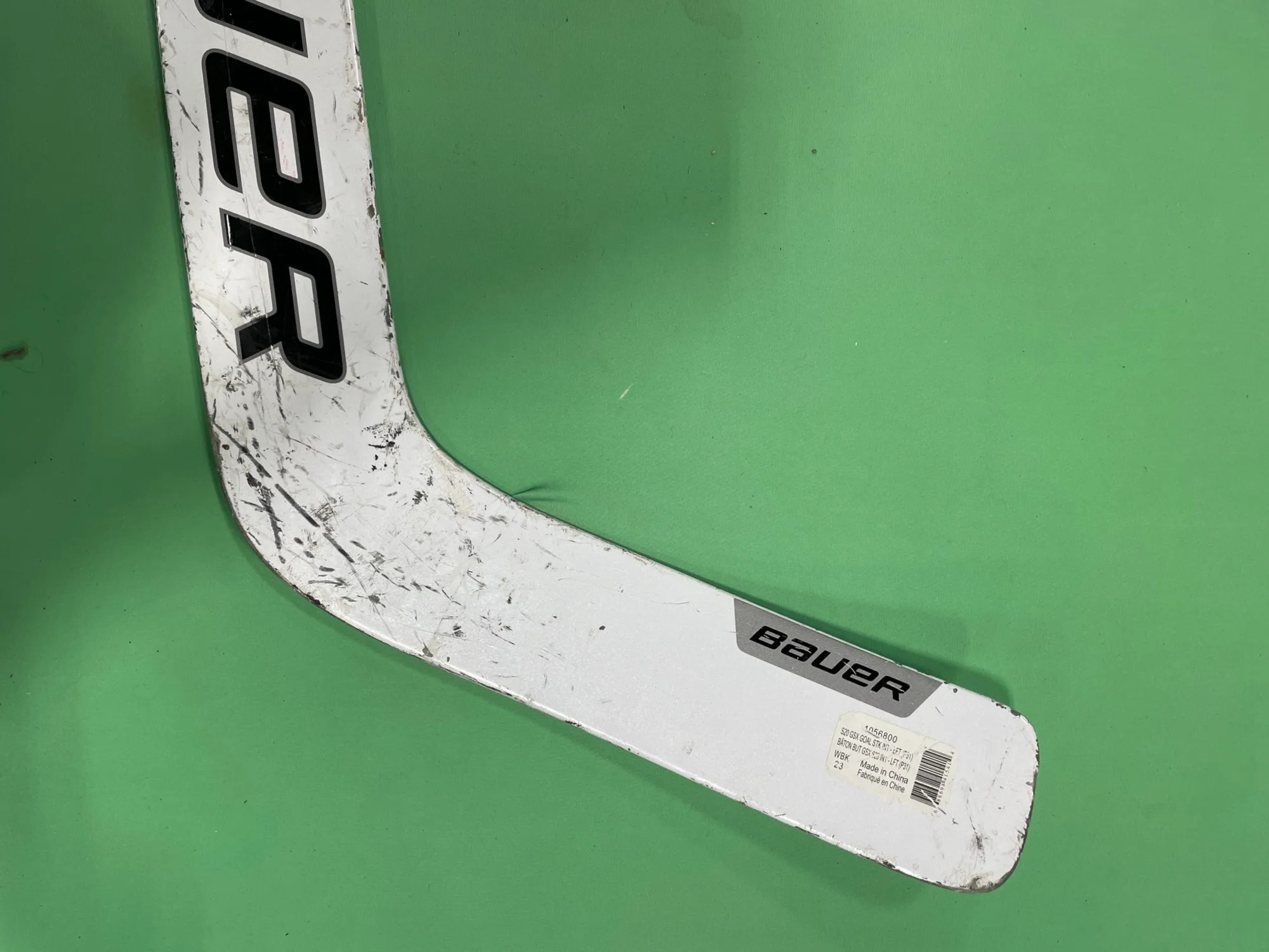 Used Intermediate Bauer GSX Regular Hockey Goalie Stick (23