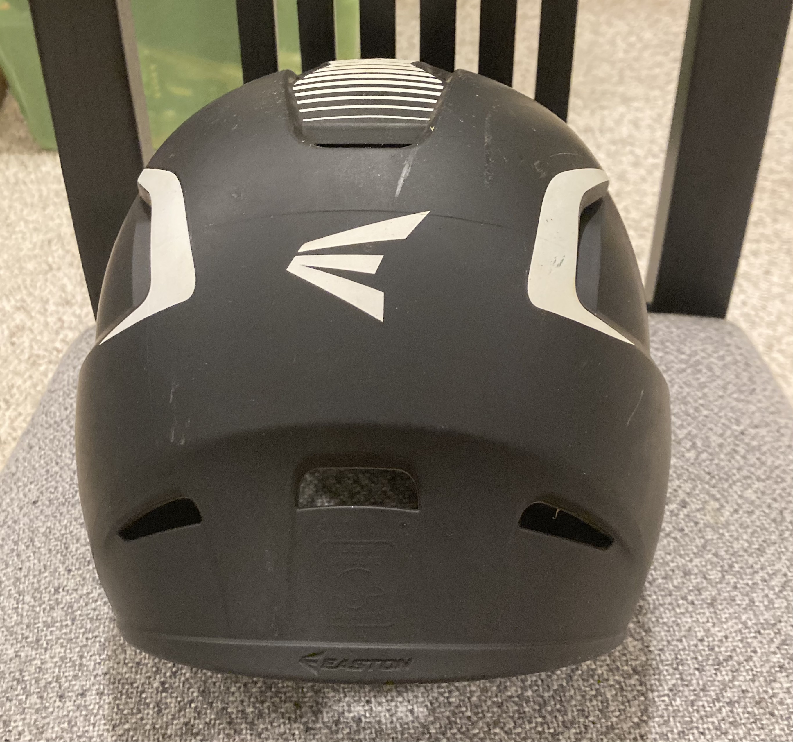 New Easton Baseball Black and White Batting Helmet Size Medium/Large