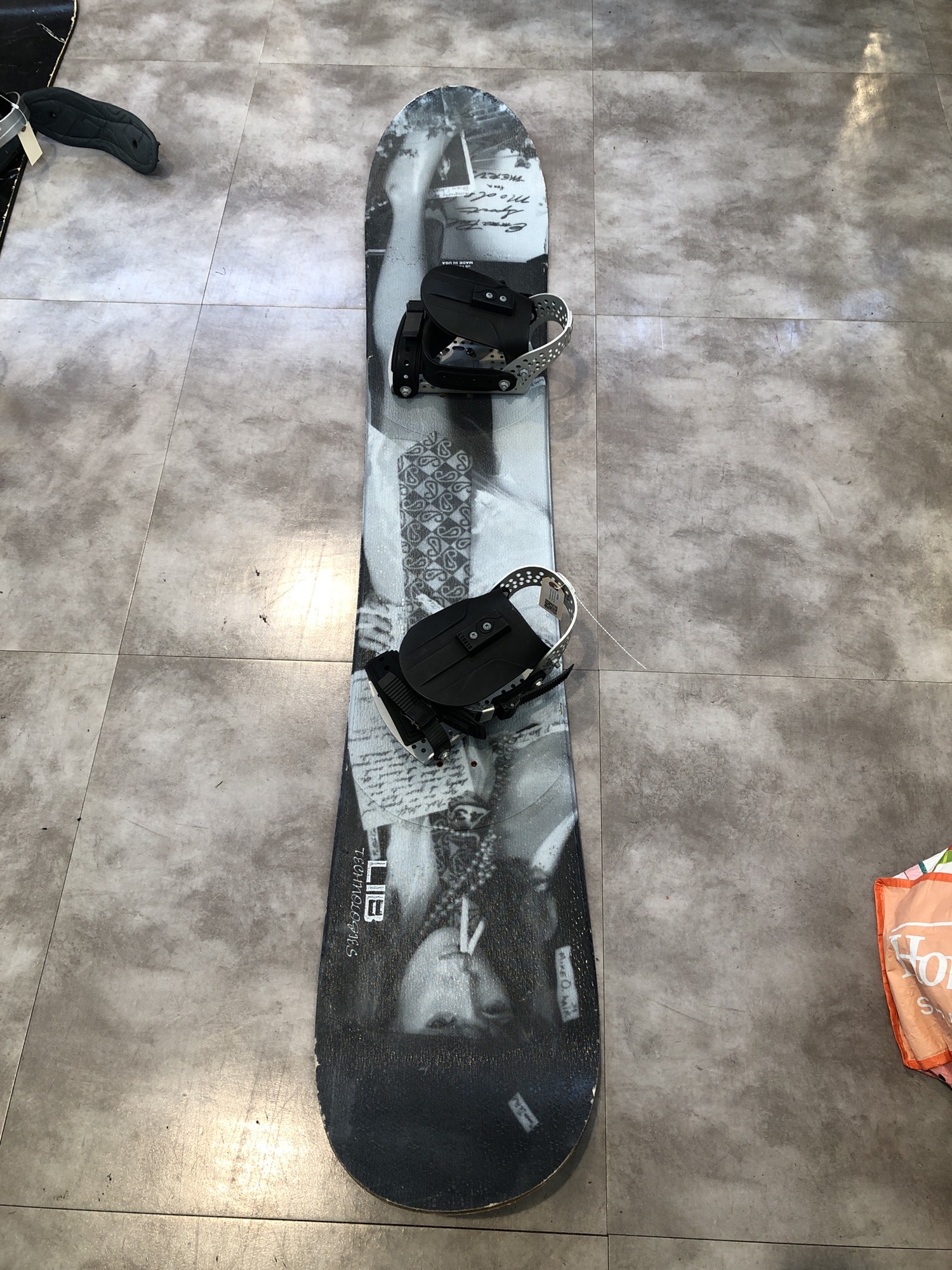 Used 164cm Lib Tech Emma Peel Snowboard with Bindings SidelineSwap