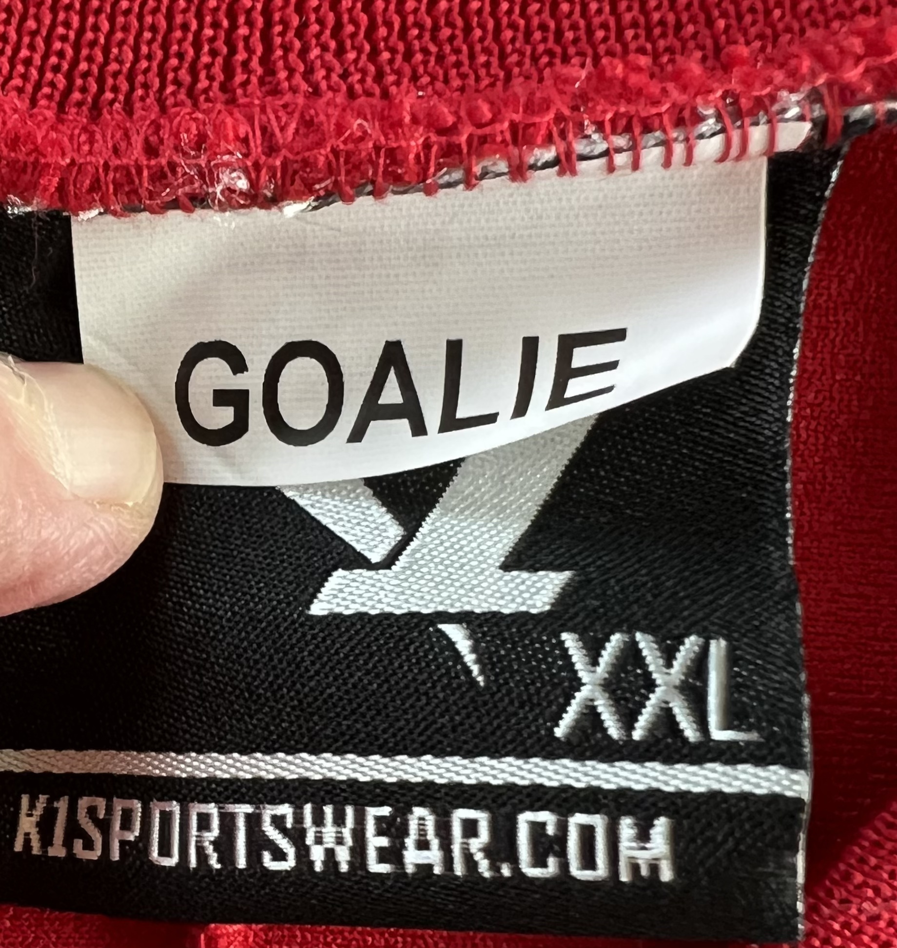 Box lacrosse Goalie jersey SidelineSwap