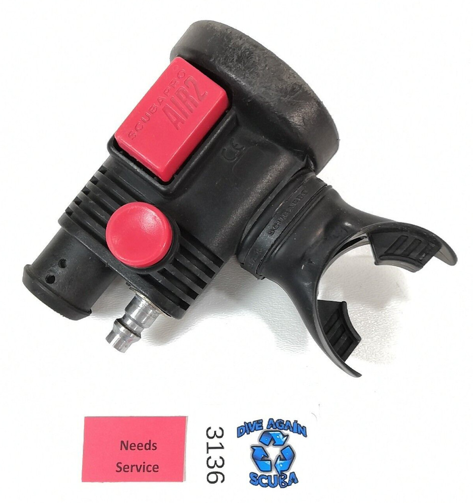 Scubapro 3rd Gen Air 2 Alternate Air Source BC BCD Octo Inflator Scuba