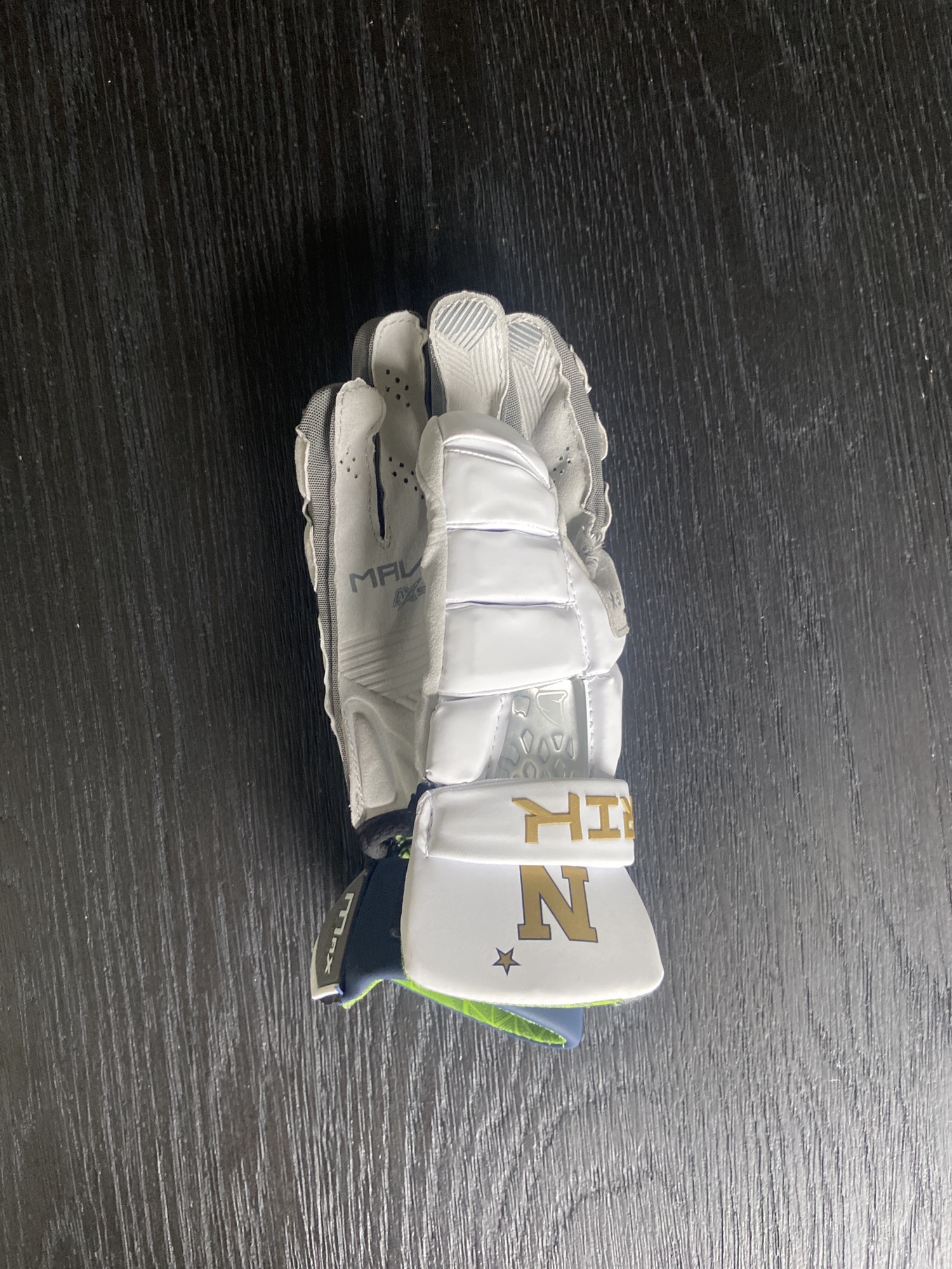 New Player Exclusive Navy Maverik 13" Max Lacrosse Gloves SidelineSwap