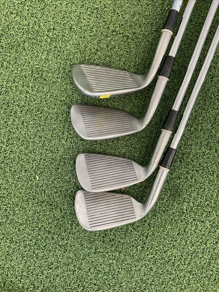 Titleist DTR Irons Set 3PW Stock True Temper Regular Flex Steel Shafts SidelineSwap