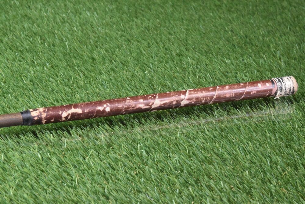 VINTAGE BURR KEY BILT STYLIST FANCY FACE PERSIMMON WOOD DRIVER 3 LEFT