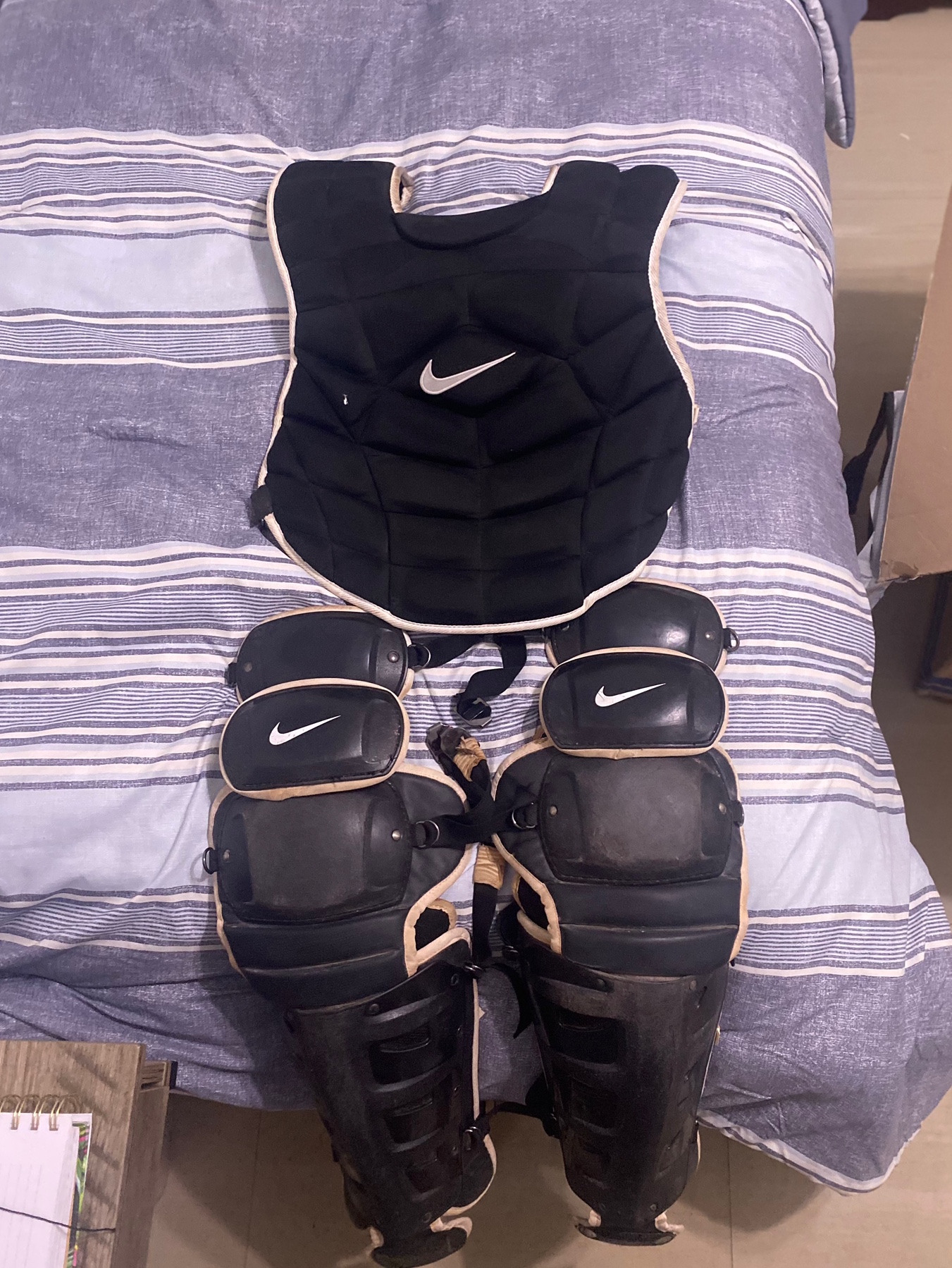 Nike Pro Catcher's Set Adult Black SidelineSwap