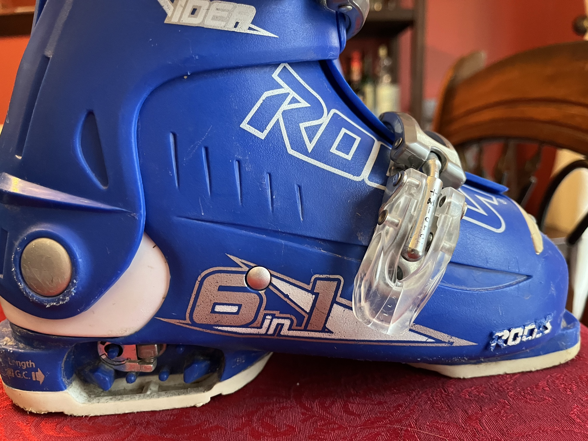 Used Roces Ski Boots Adjustable Size 4.56 SidelineSwap