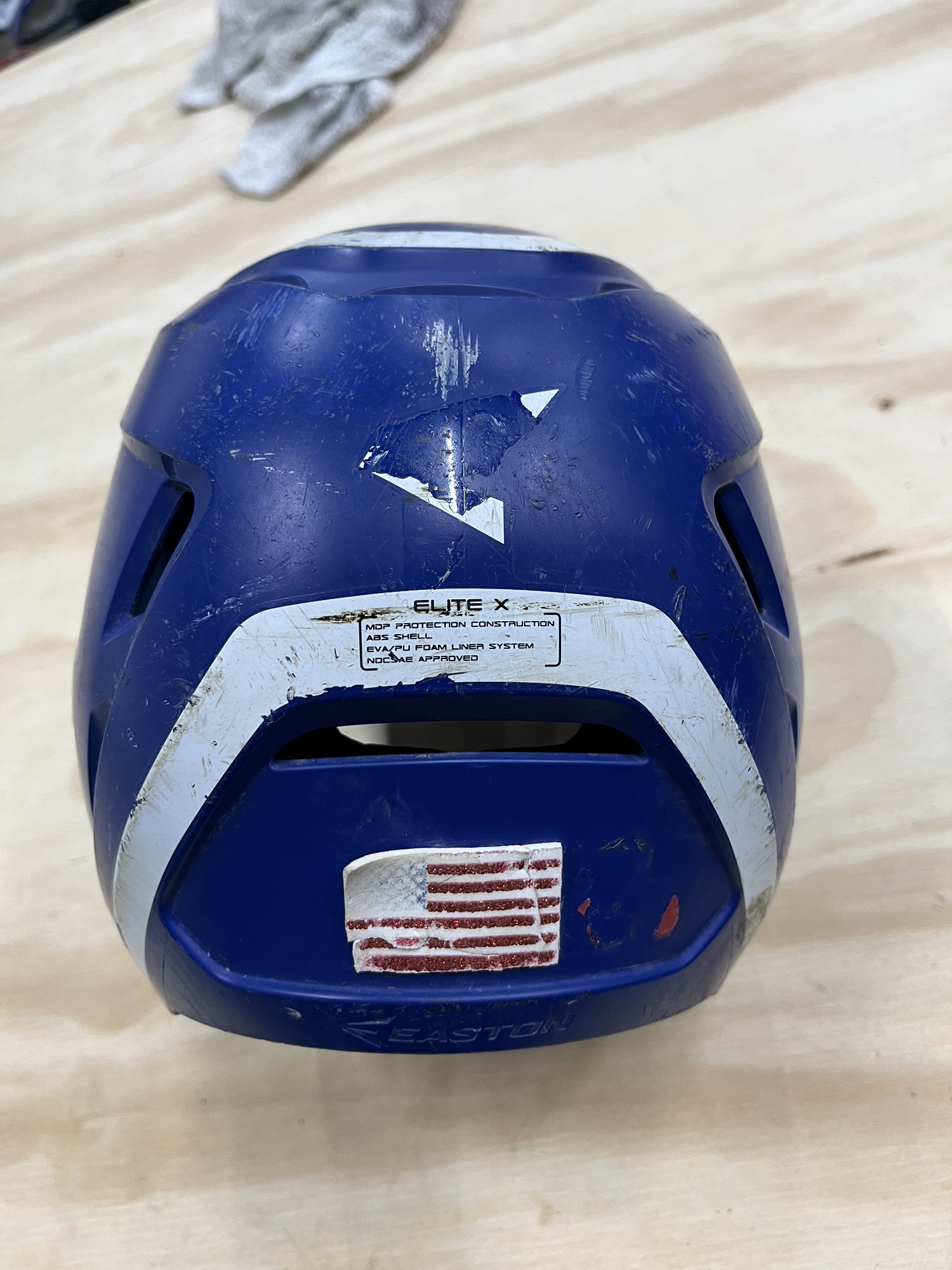 Used Junior Easton Elite X Batting Helmet SidelineSwap