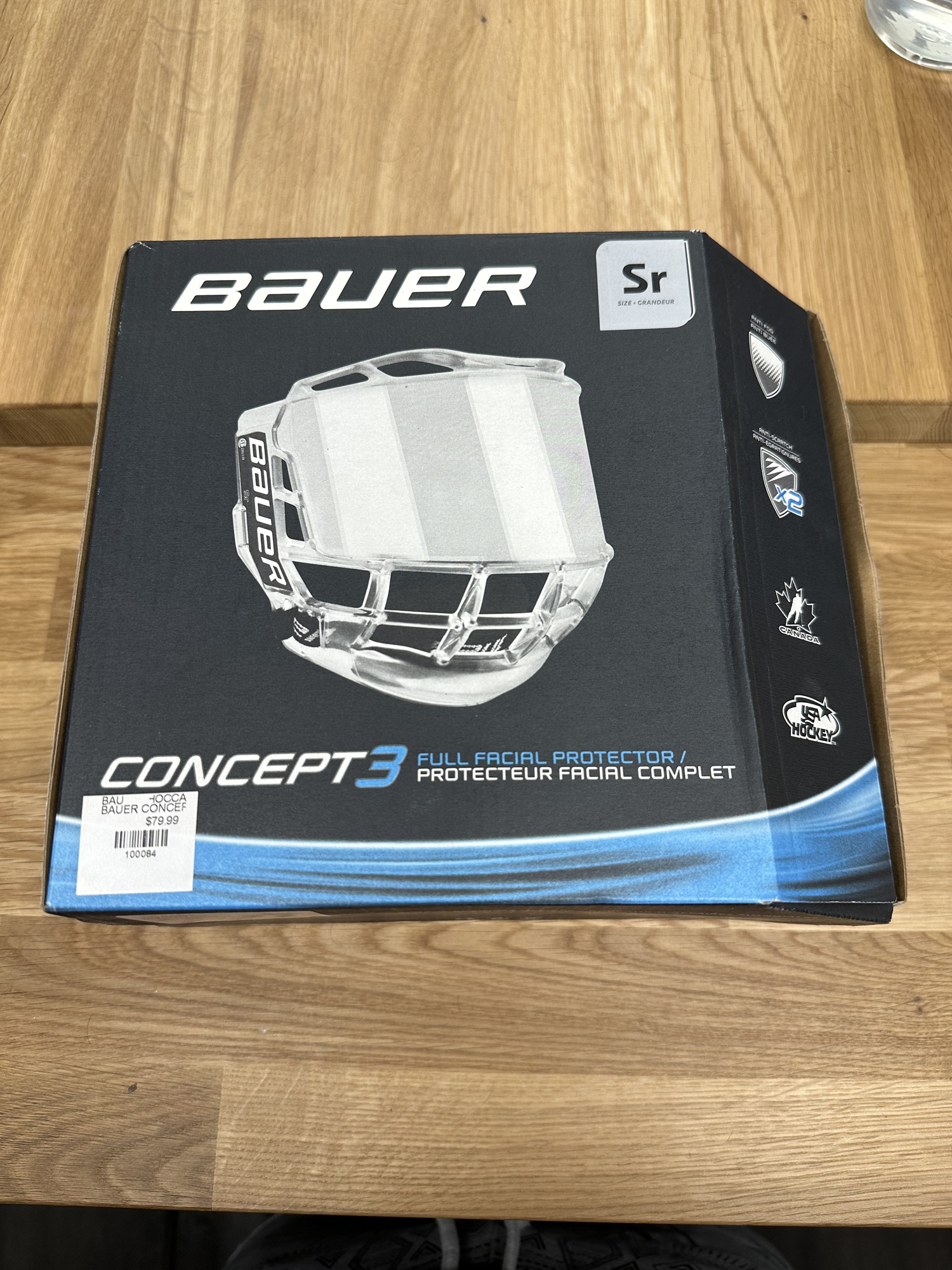 Bauer Shield Concept 3 Full Shield SidelineSwap