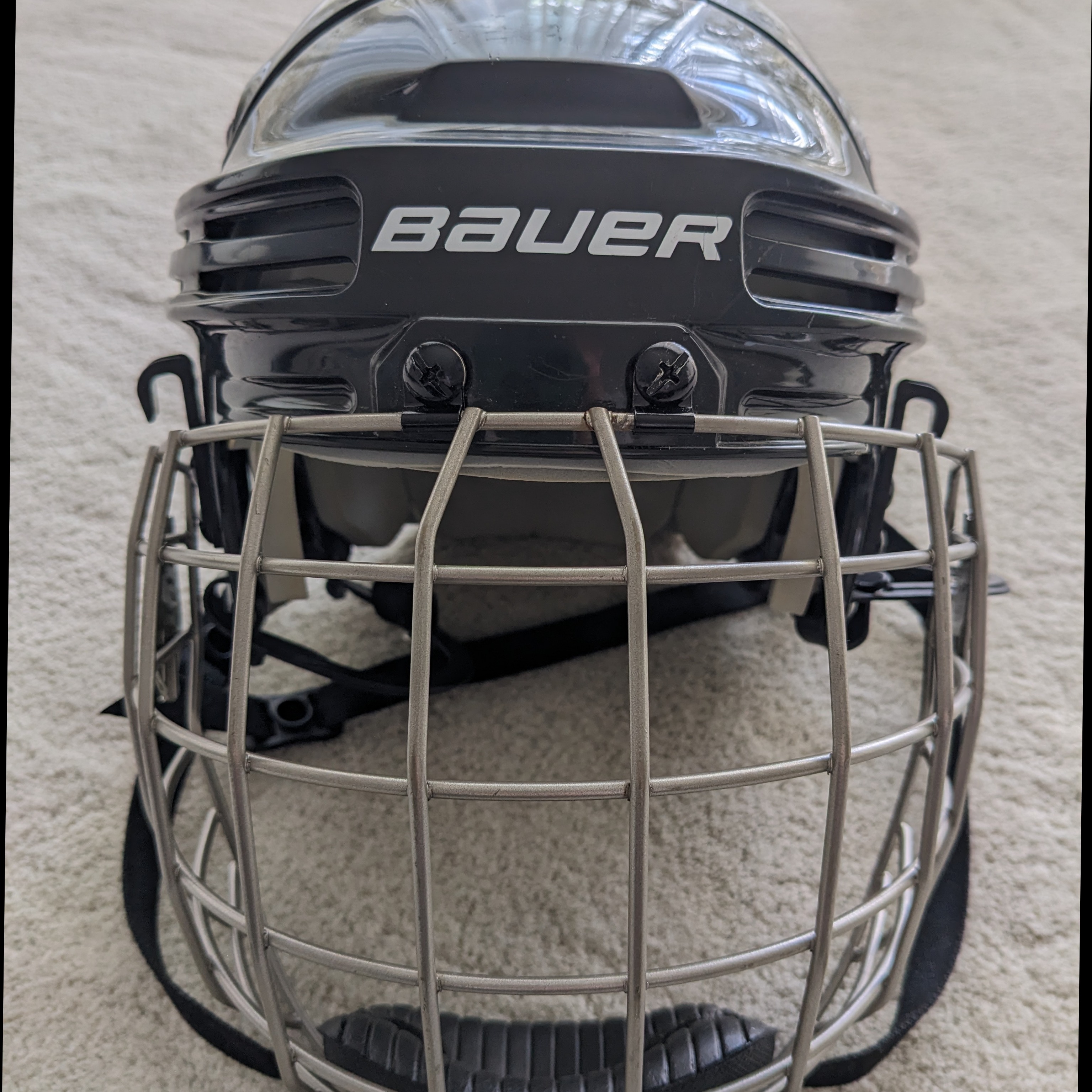 Bauer Prodigy Adult Hockey Helmet With Cage (Used) Medium Model