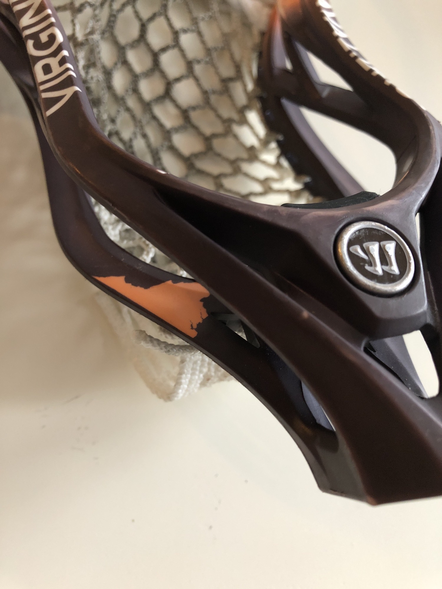 Used UVA Warrior Evo QxO Strung Lacrosse Head SidelineSwap