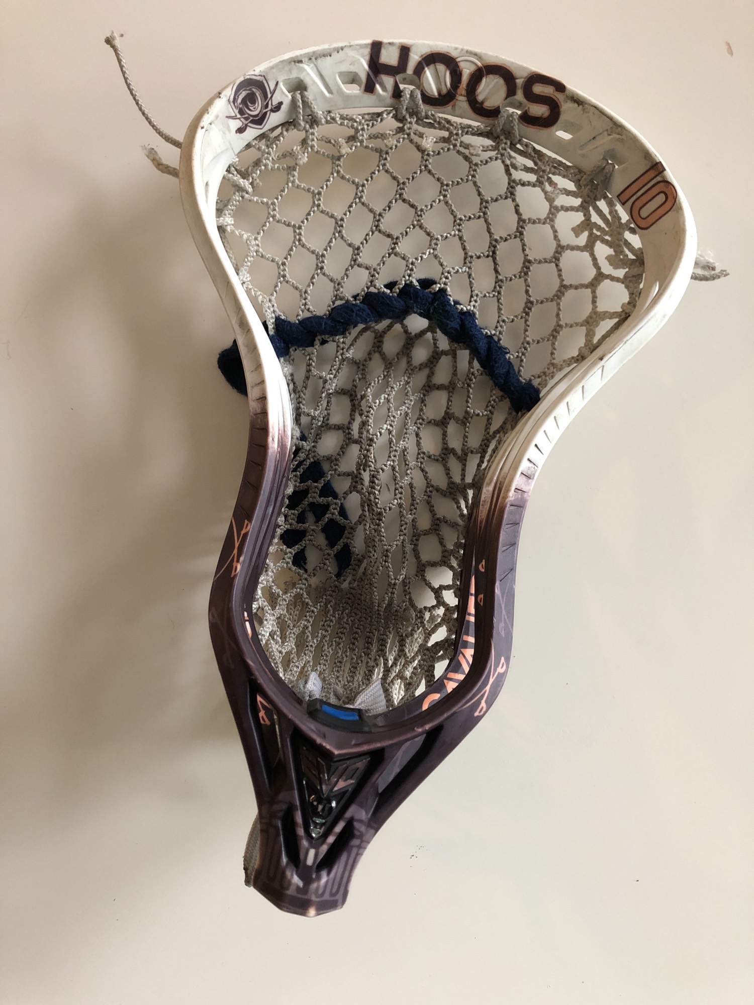 Used UVA Warrior Evo QxO Strung Lacrosse Head SidelineSwap