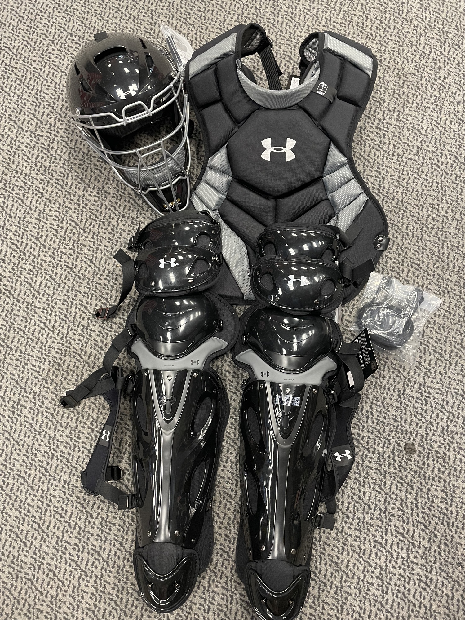 Under Armour Black Converge 2 Pro Adult Catchers set SidelineSwap