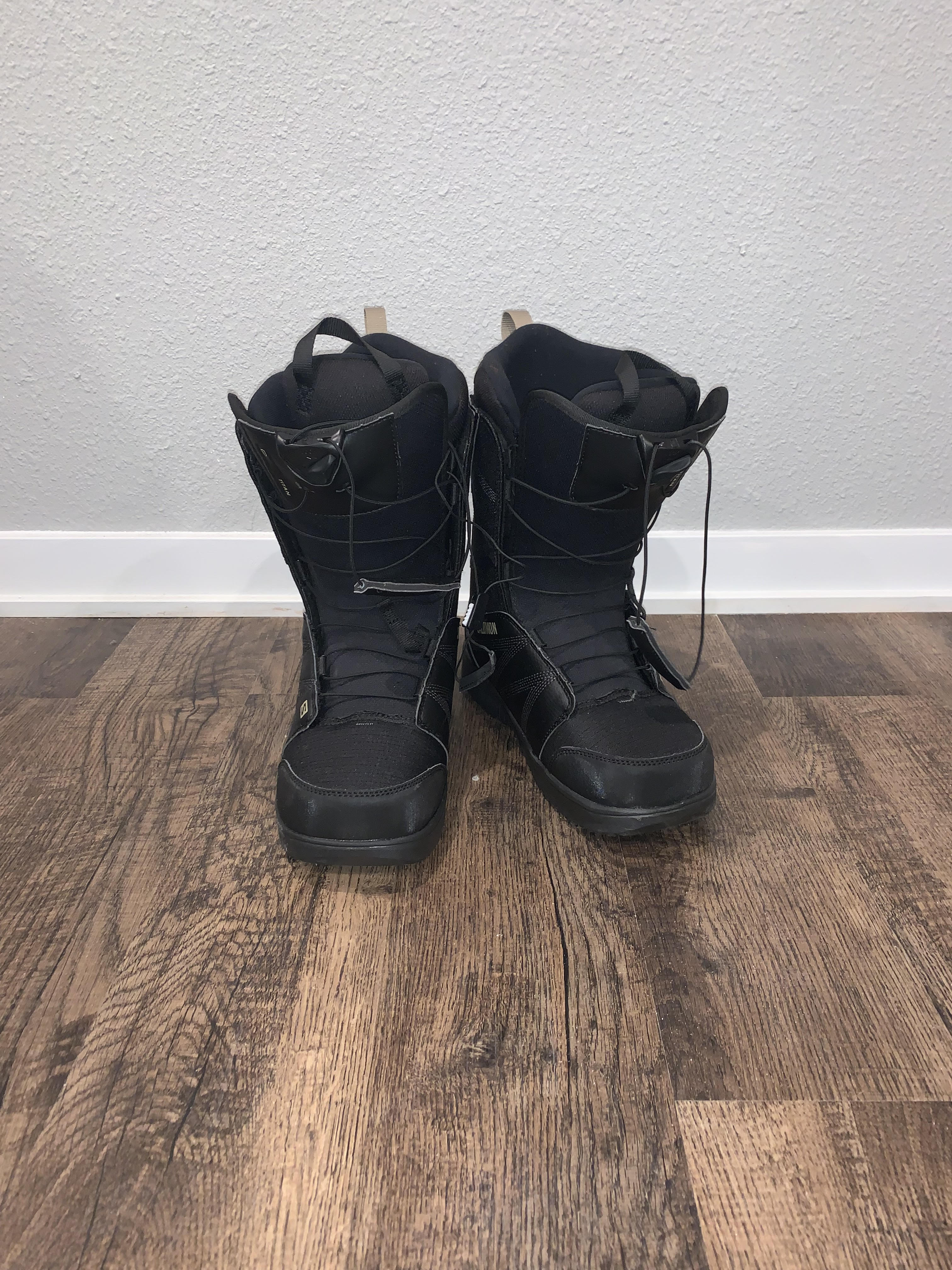 Salomon Titan Snowboard Boots Size 10 WORN ONCE SidelineSwap