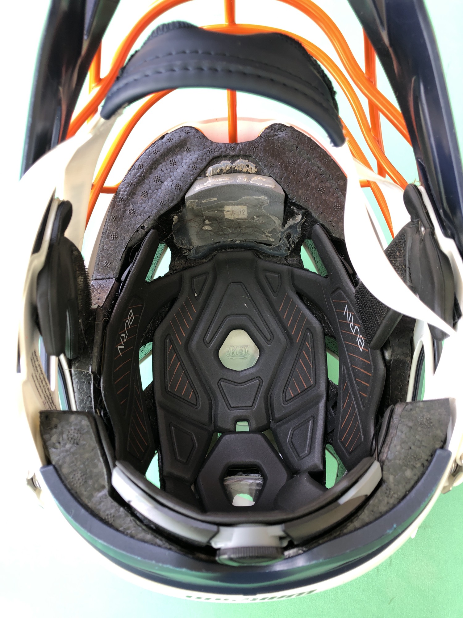 Used UVA Warrior Burn Lacrosse Helmet SidelineSwap