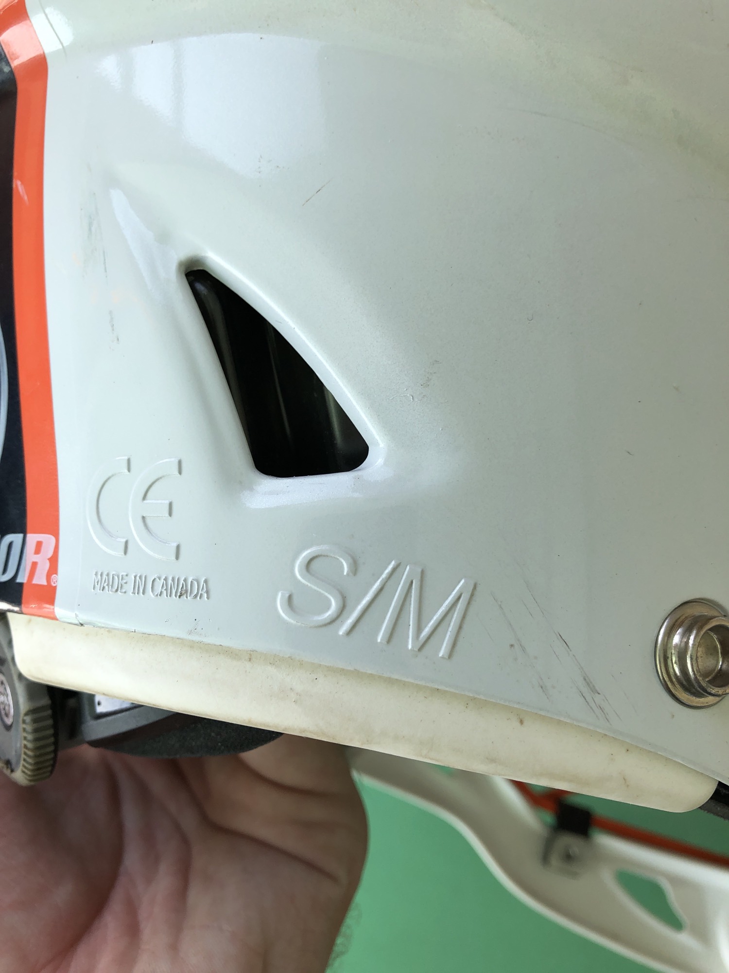 Used UVA Warrior Evo Lacrosse Helmet (Size Small/Medium) SidelineSwap