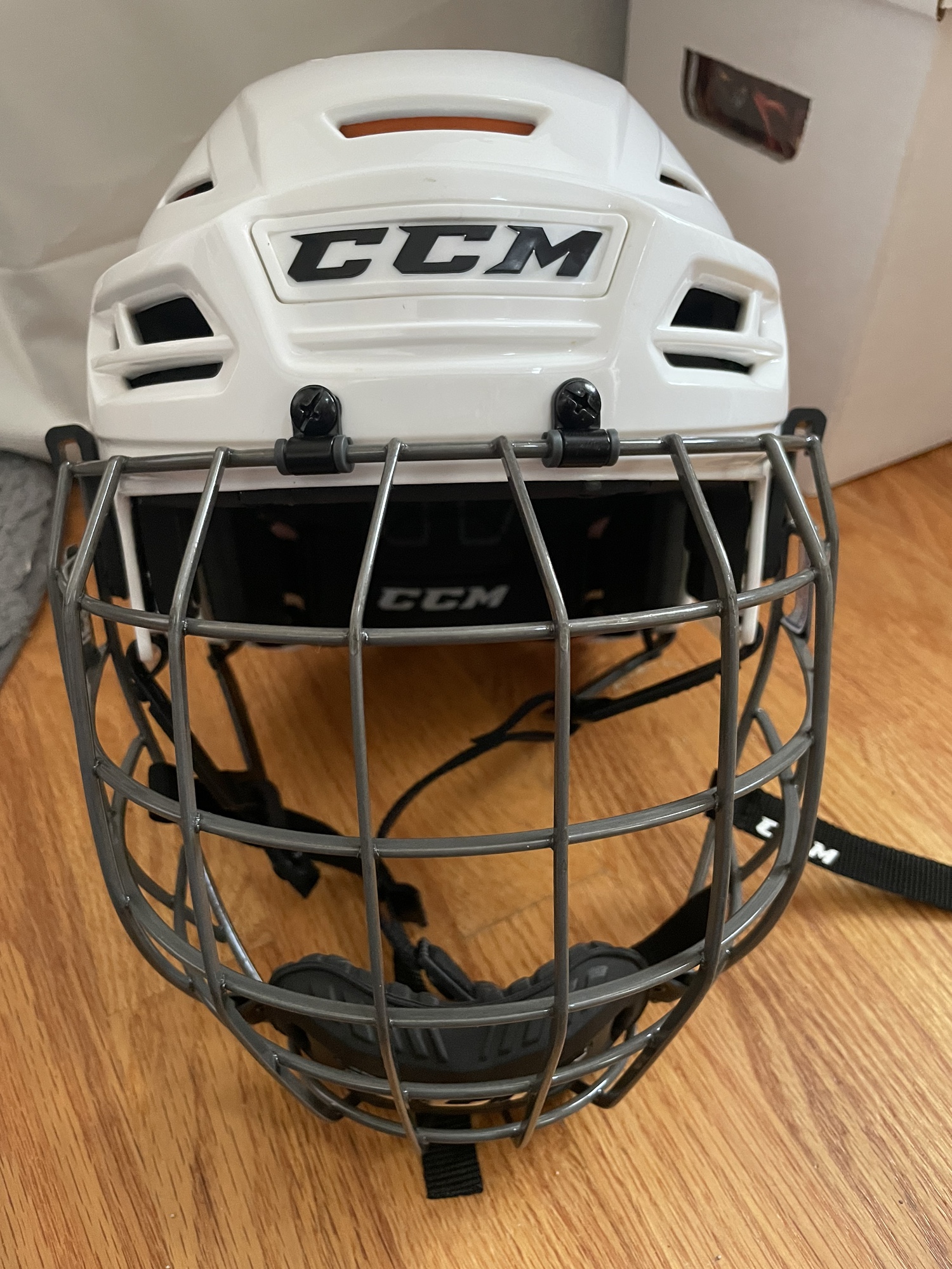 Like New Large CCM Tacks 710 Helmet With Cage SidelineSwap