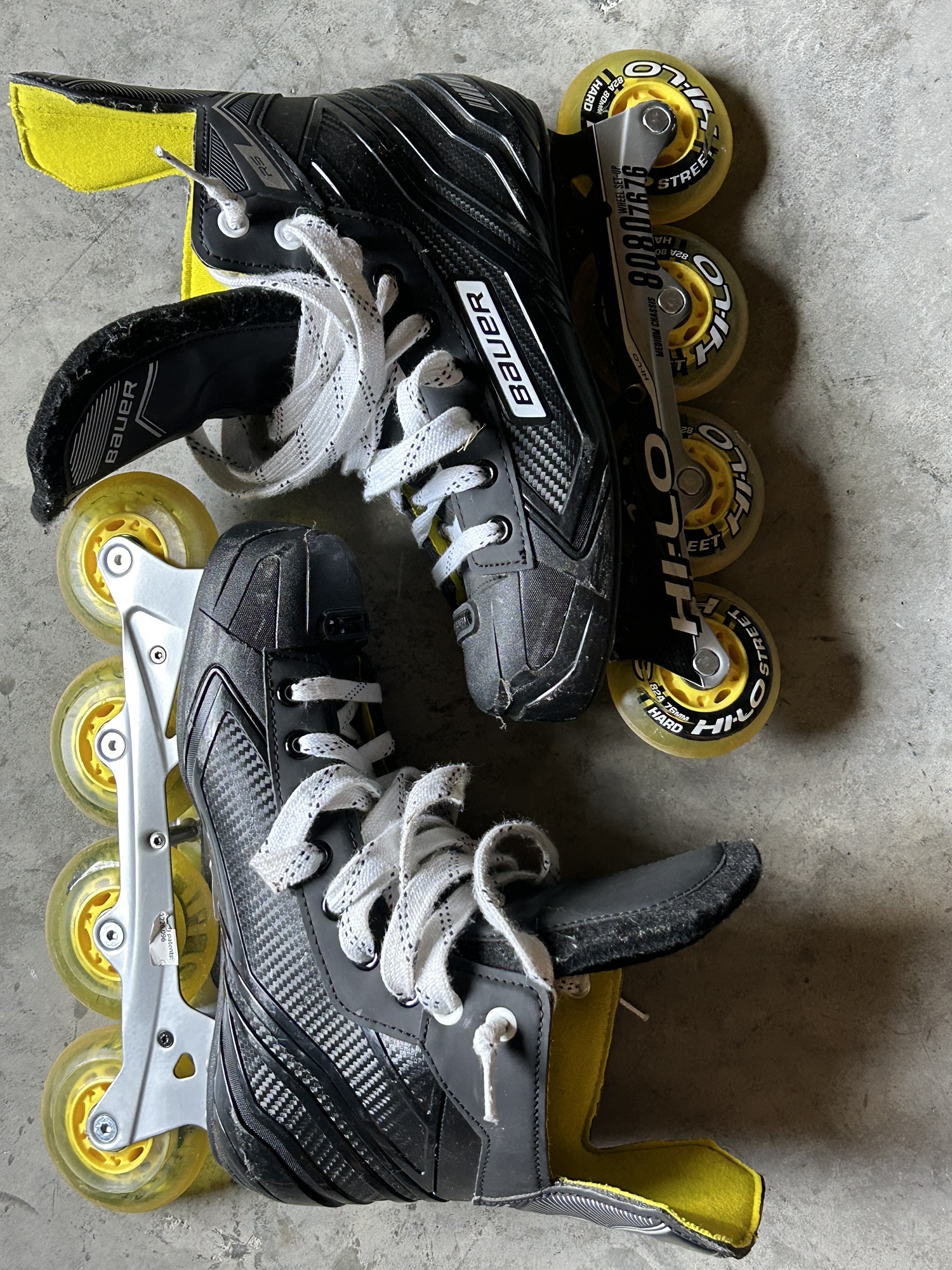 Senior Bauer RH RS Inline Skates SidelineSwap