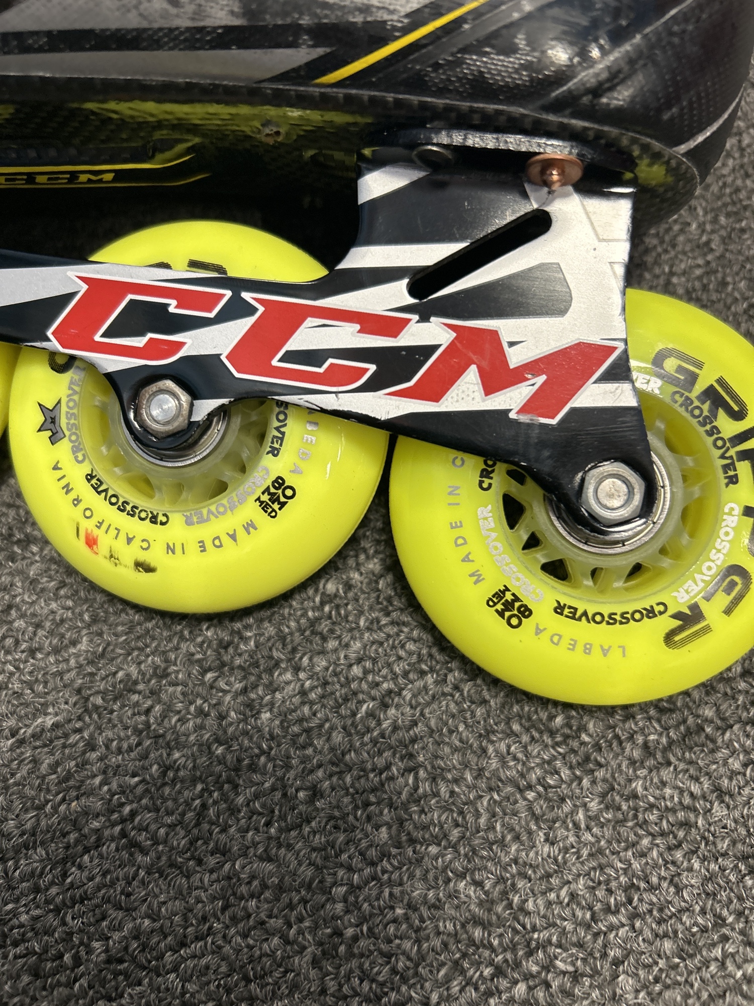 CCM Ultra Tacks Custom Inline Skate Size 7.0D SidelineSwap