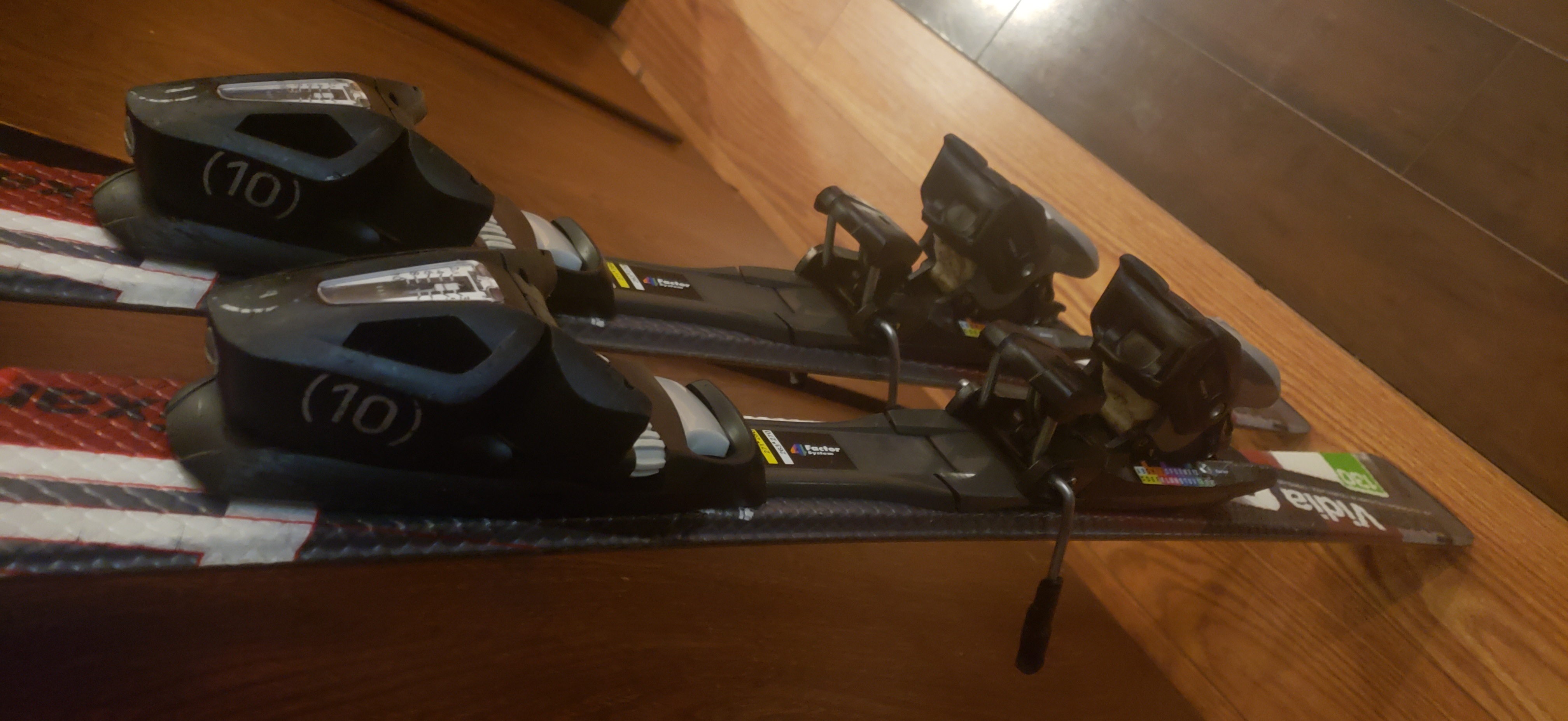 130cm Adult SKIS Elan Exar VIDIA w/ELAN ESP10 BINDINGS *USED* GOOD