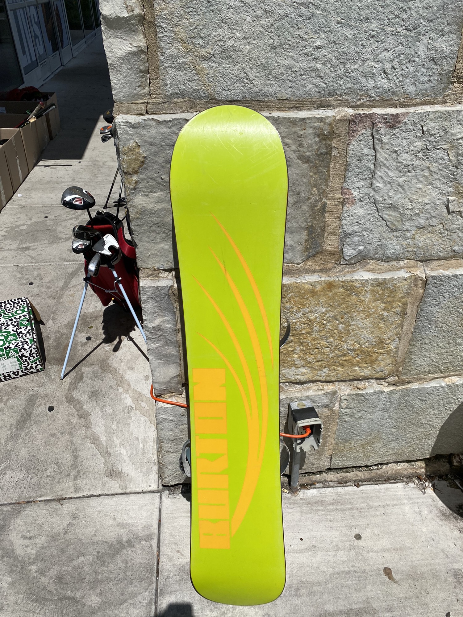 Used 136 140 cm Burton Chopper Snowboard Yes SidelineSwap