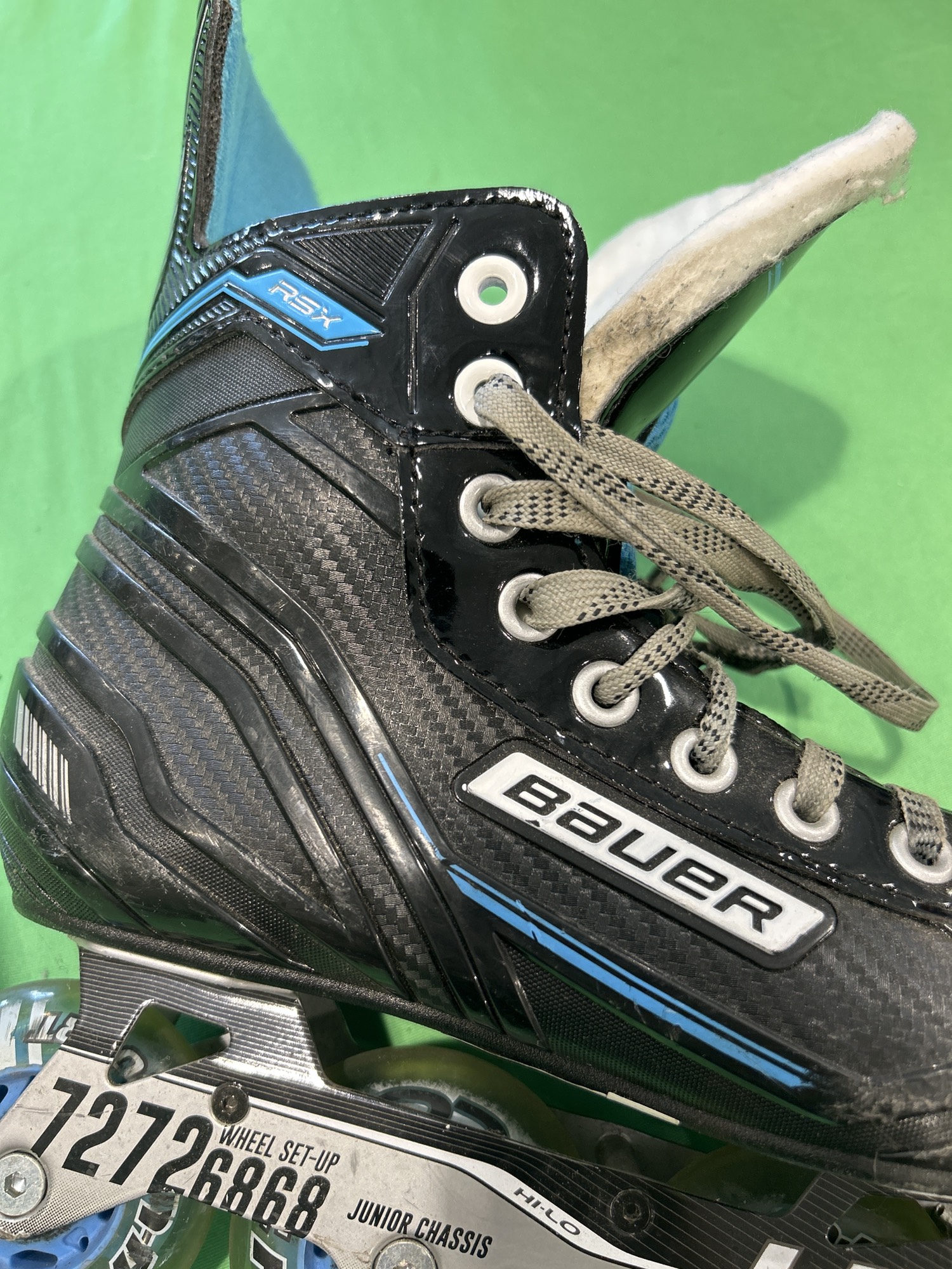 Used Bauer RSX Inline Skates D&R (Regular) 5.0 SidelineSwap