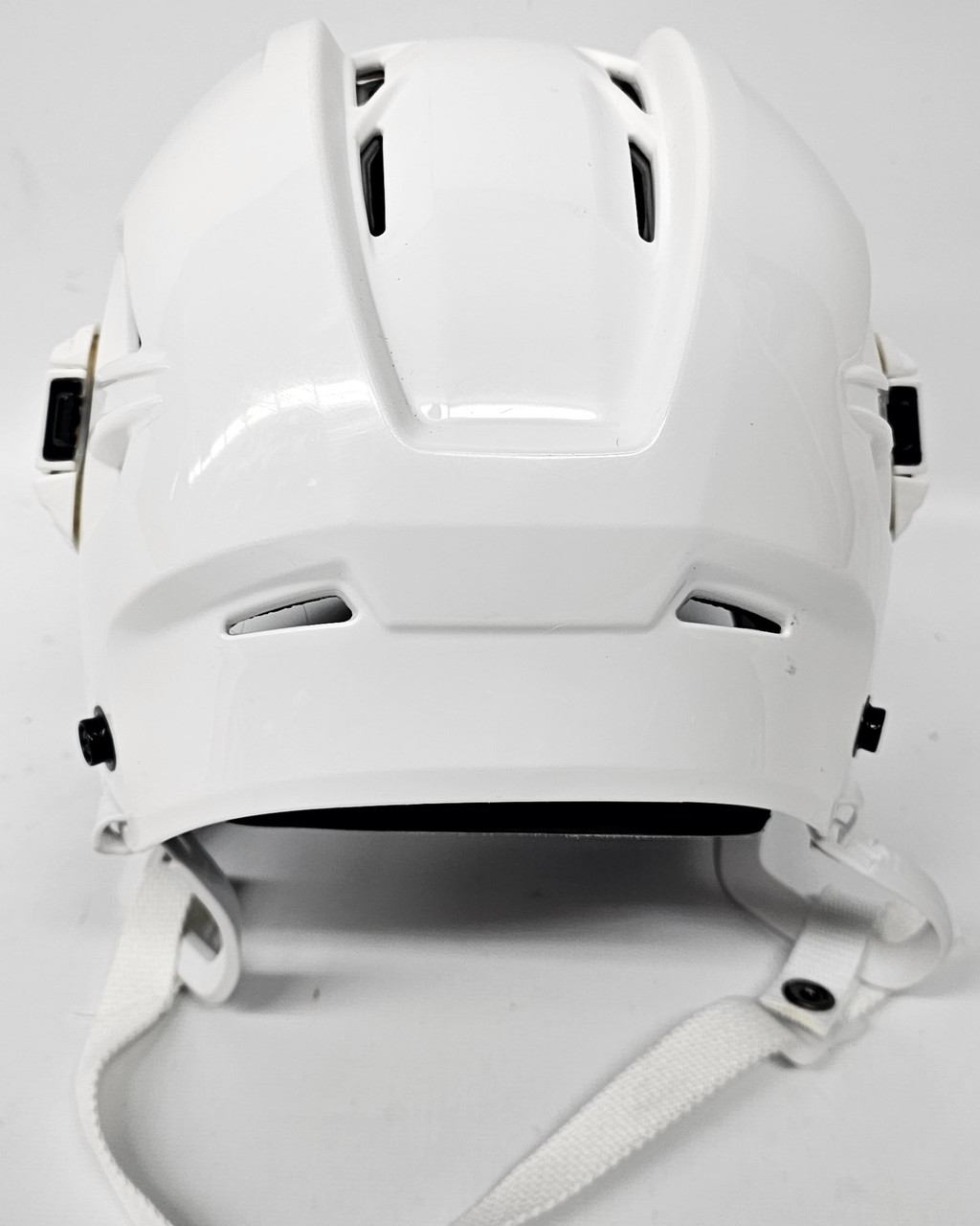 CCM HT TACKS 910 PRO STOCK HOCKEY HELMET MEDIUM WHITE USED(10887) SidelineSwap
