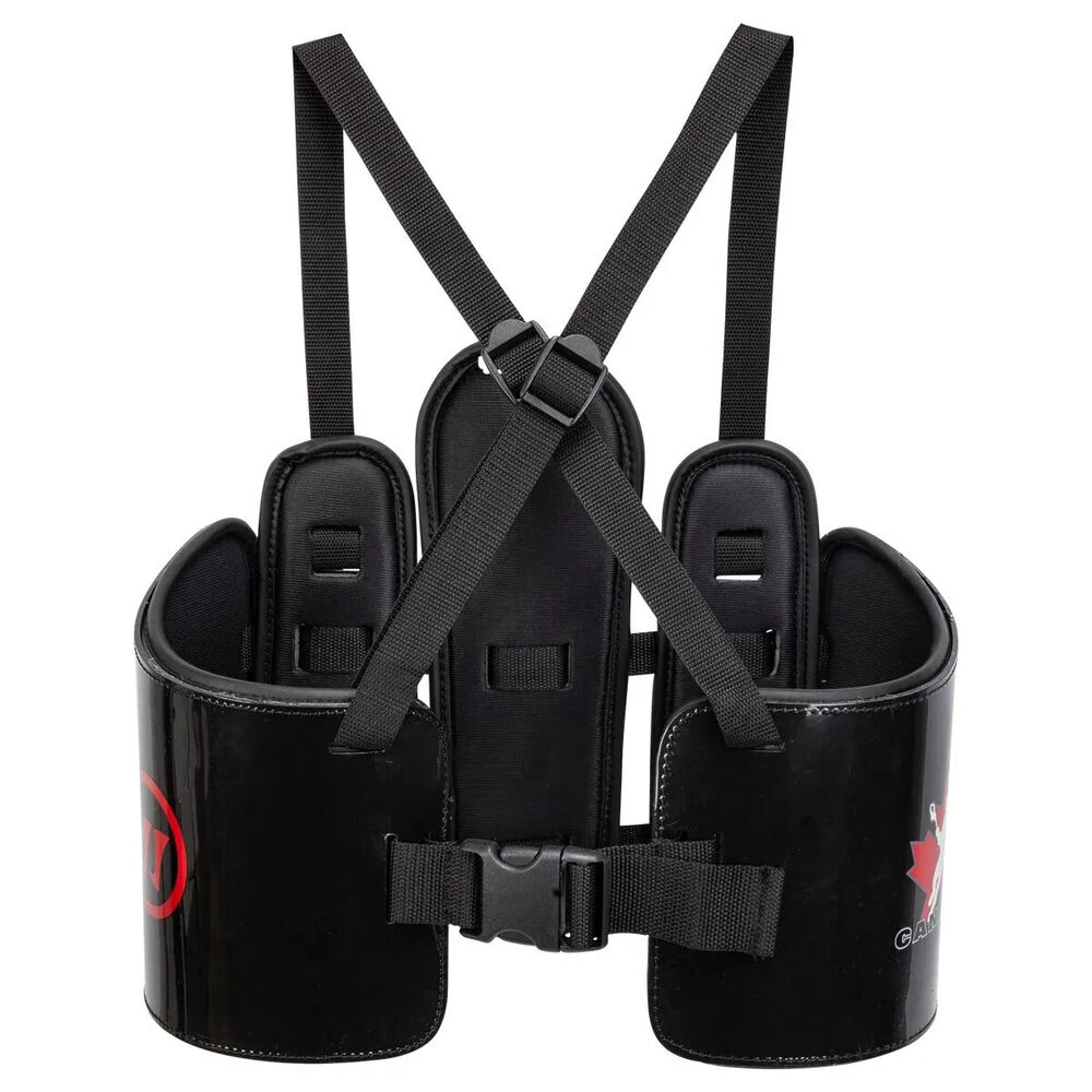 Warrior Team Canada Deluxe Rib Guard kidney guards medium lax lacrosse