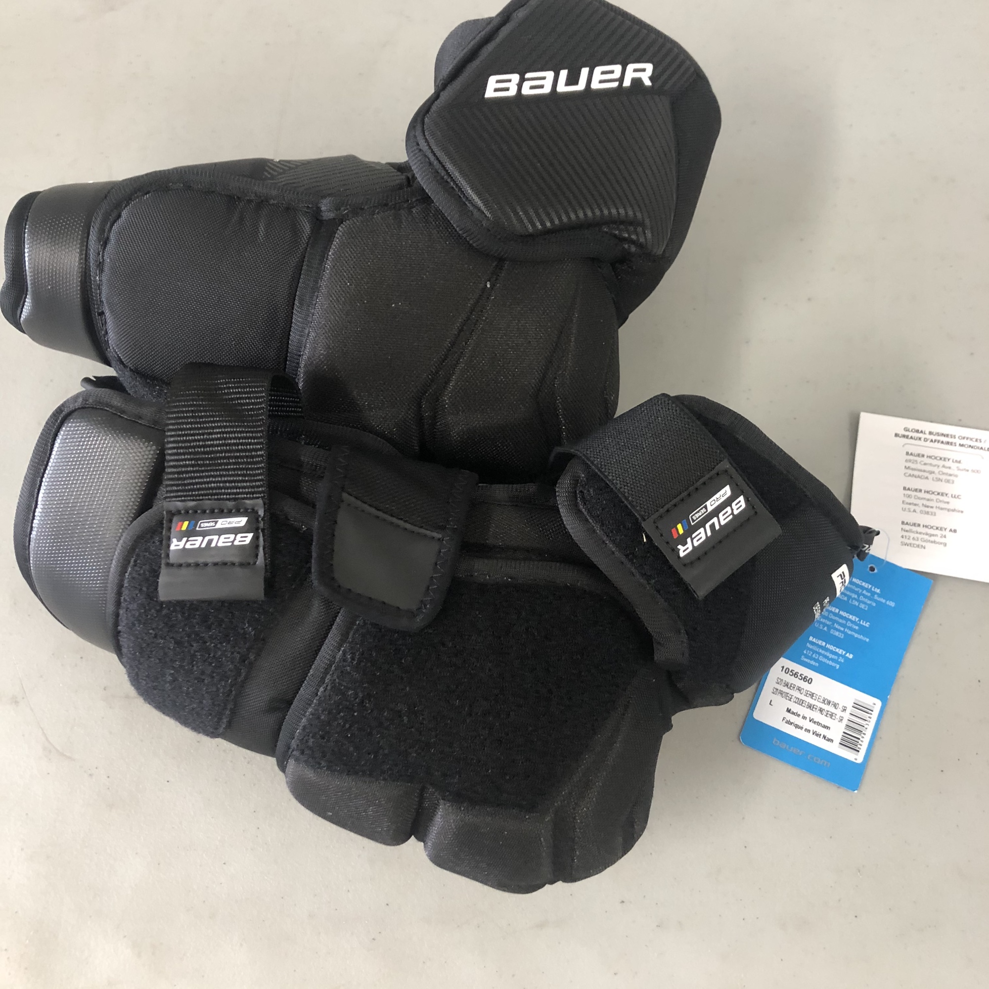 NEW Bauer Senior Pro Series Large Elbow Pads SidelineSwap