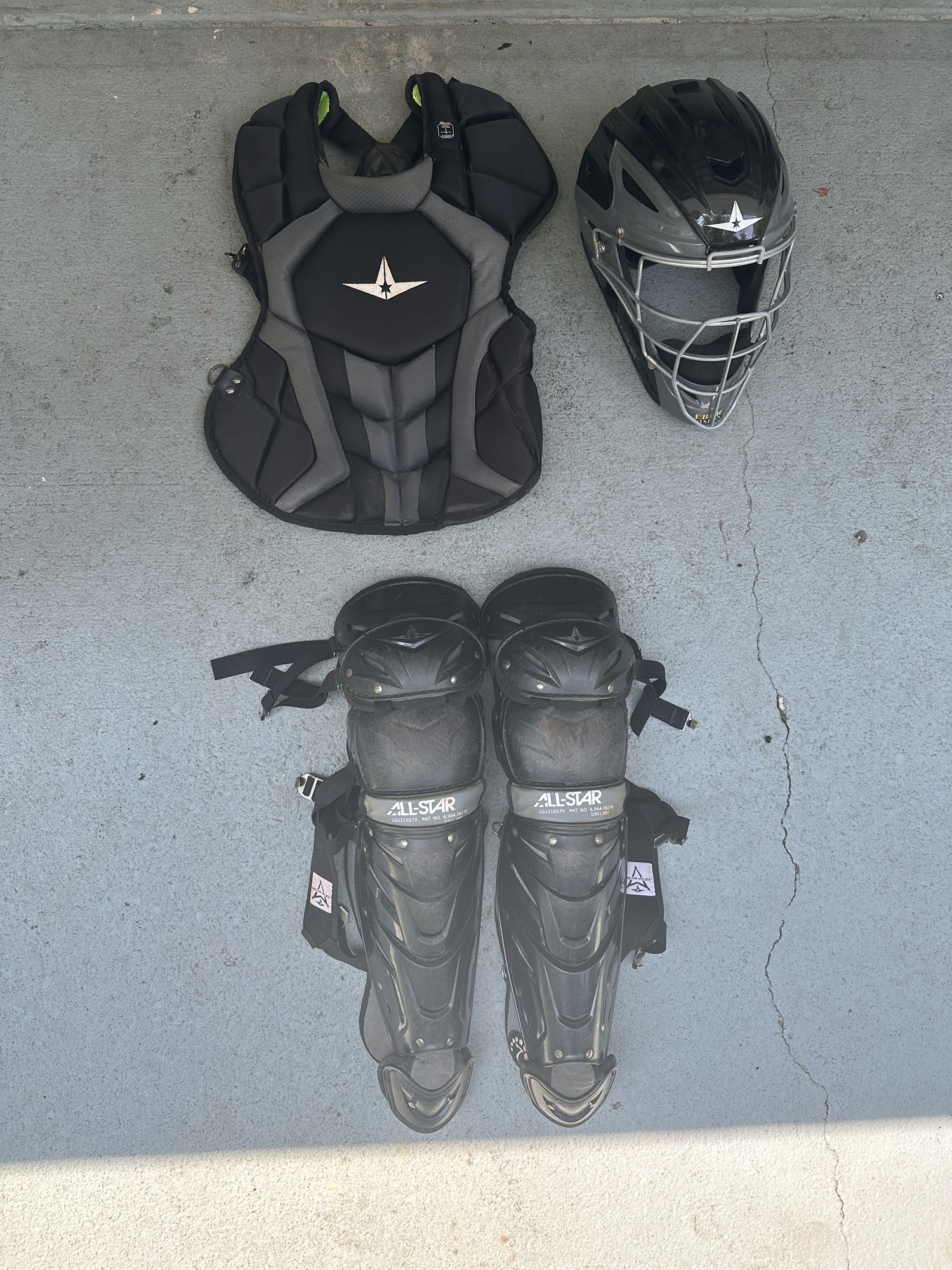 All Star System 7 Catchers Gear Intermediate SidelineSwap