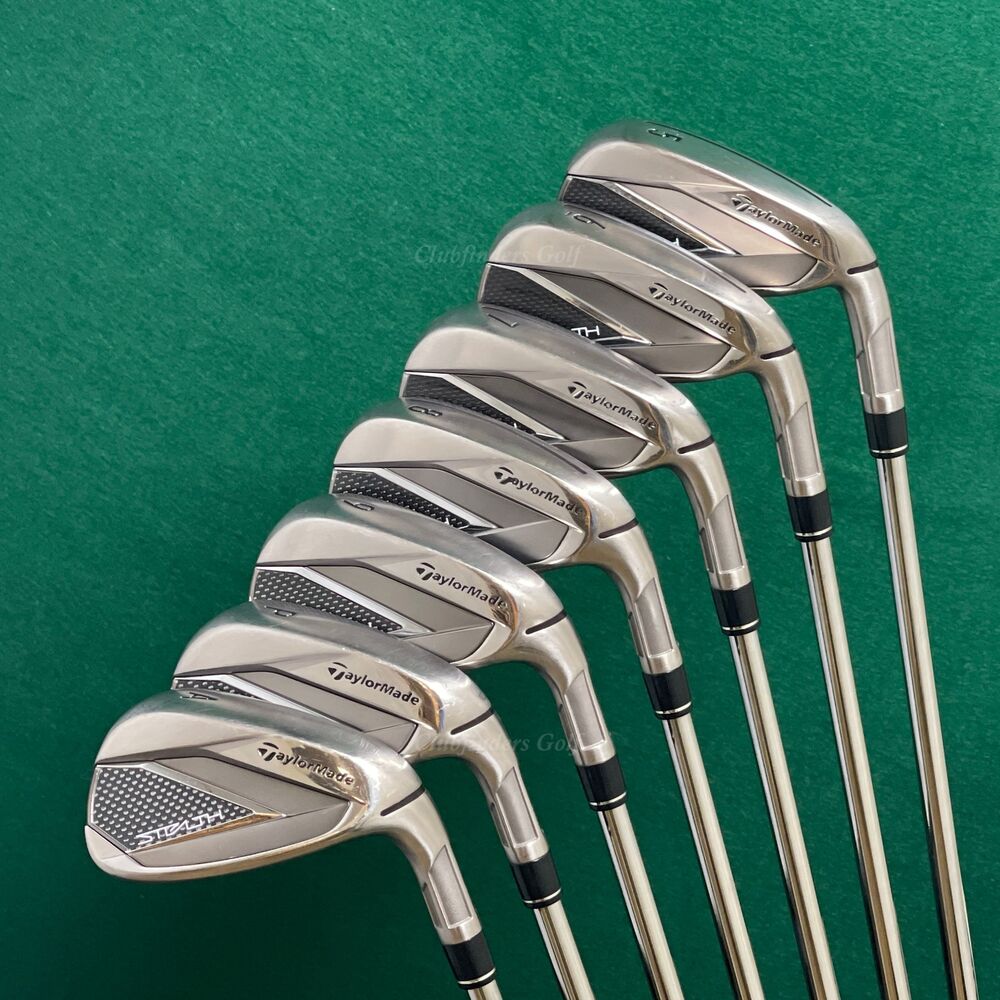TaylorMade Stealth 5AW Iron Set KBS Max MT 85 Steel Regular SidelineSwap