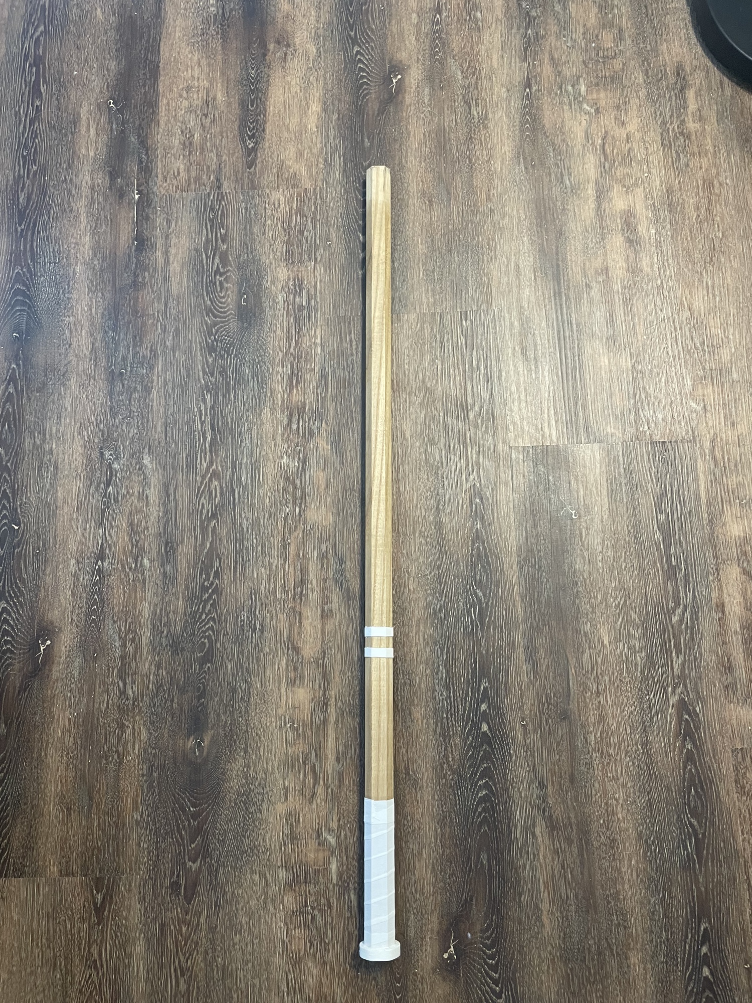 Hand made wooden lacrosse shaft SidelineSwap