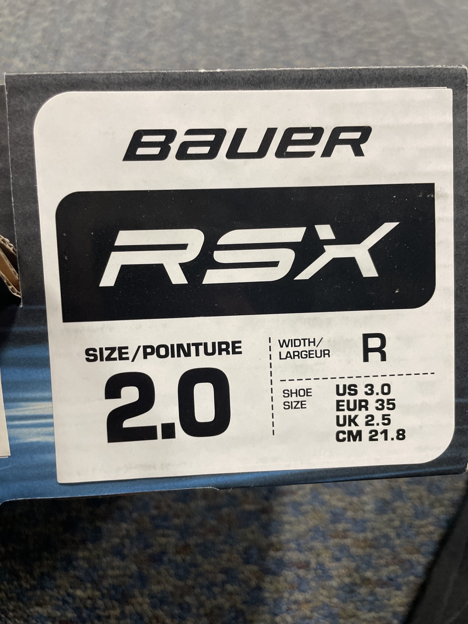 Used Bauer RSX Inline Skates D&R (Regular) 2.0 SidelineSwap