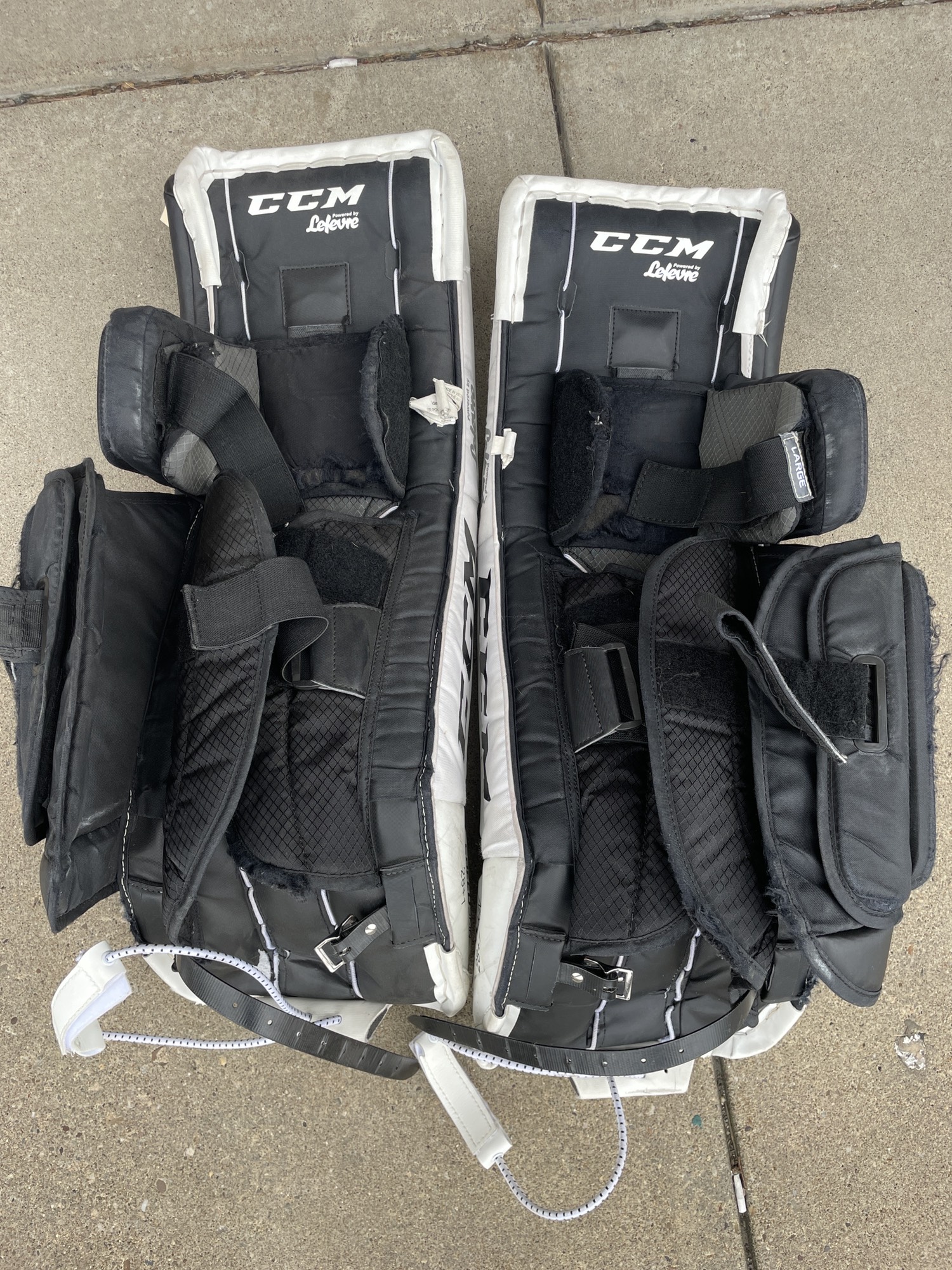28+1" CCM Premier P2.5 Goalie Leg Pads SidelineSwap