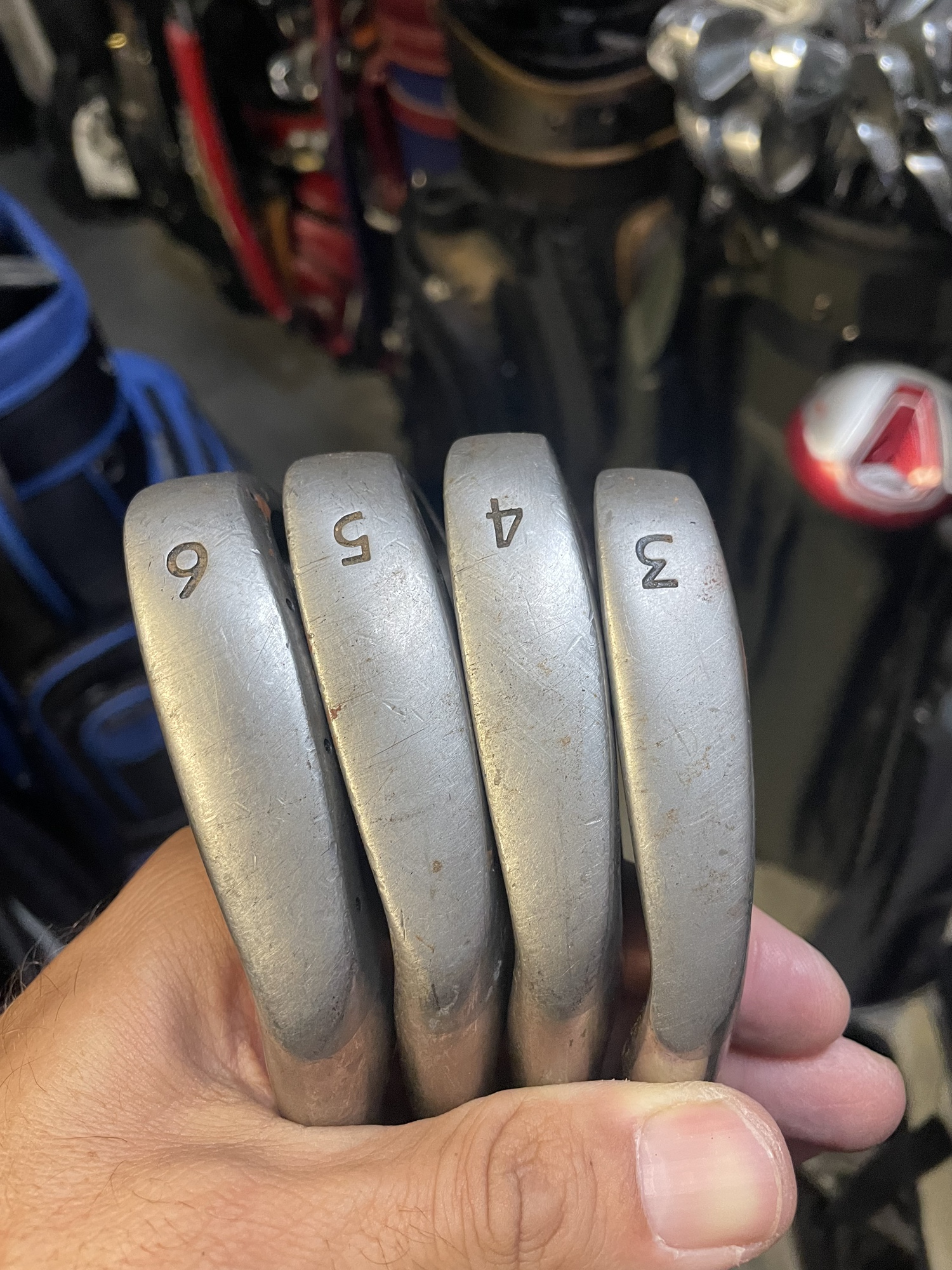 Hippo John Daily golf clubs in left handed 4 pc set Graphite SidelineSwap
